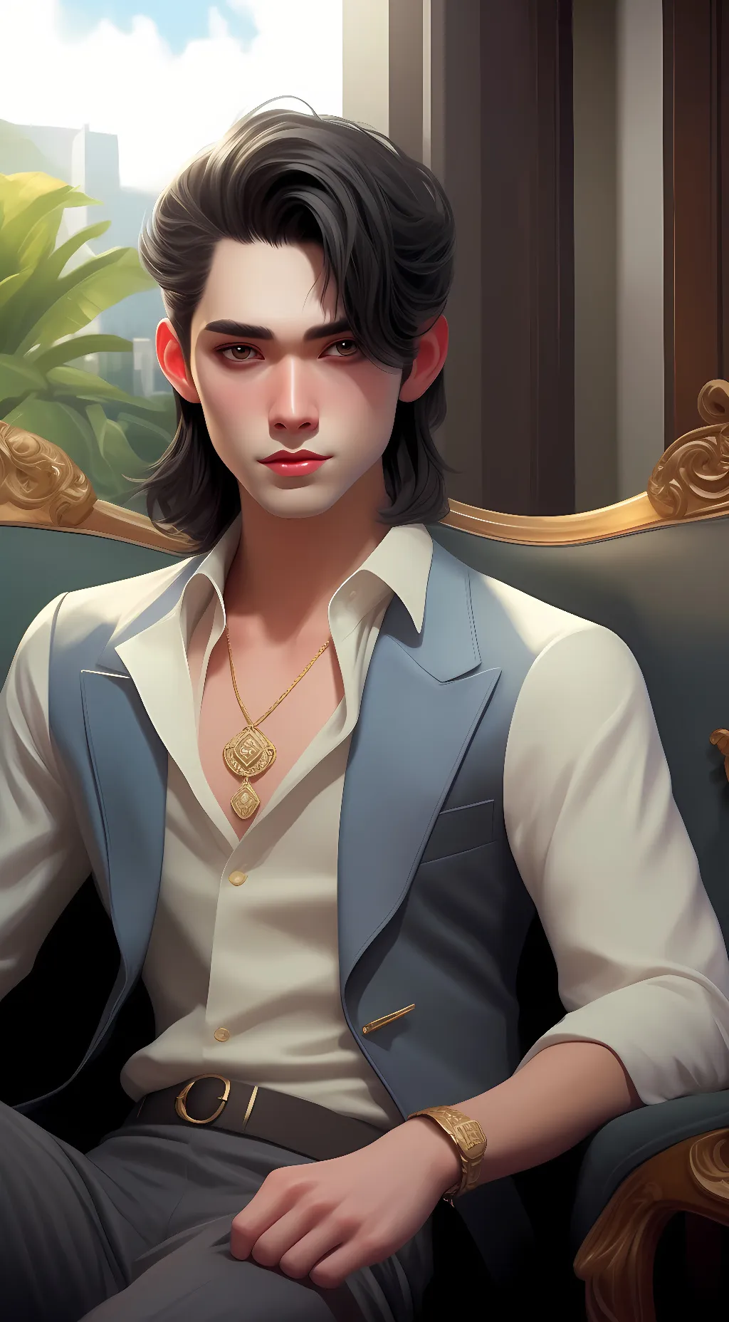 ai character: James  background