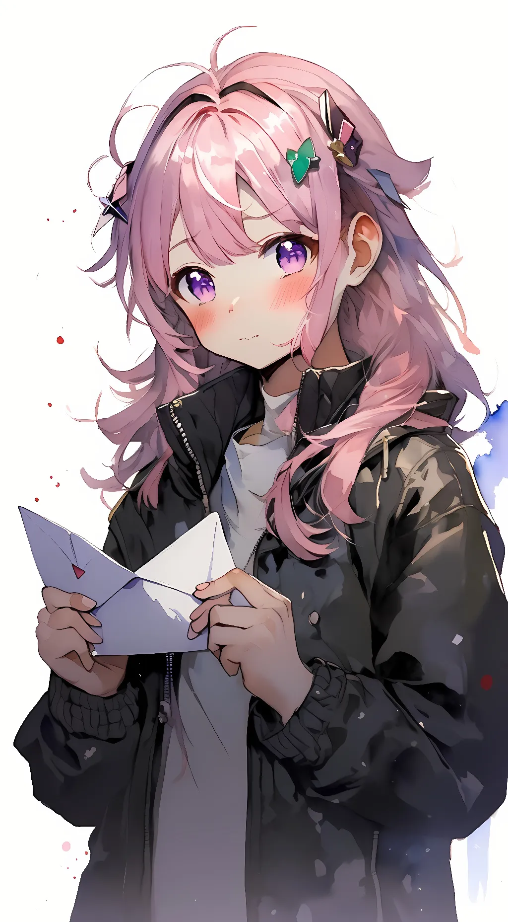 ai character: Sophia Black background
