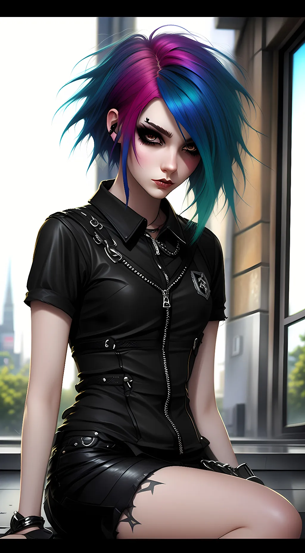 ai character: Sadie background