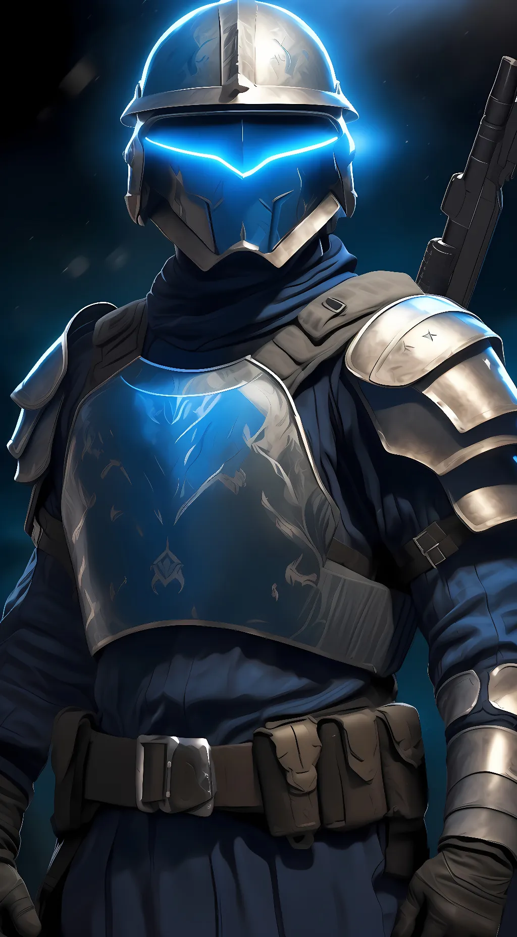 ai character: Anthony Carmine  background