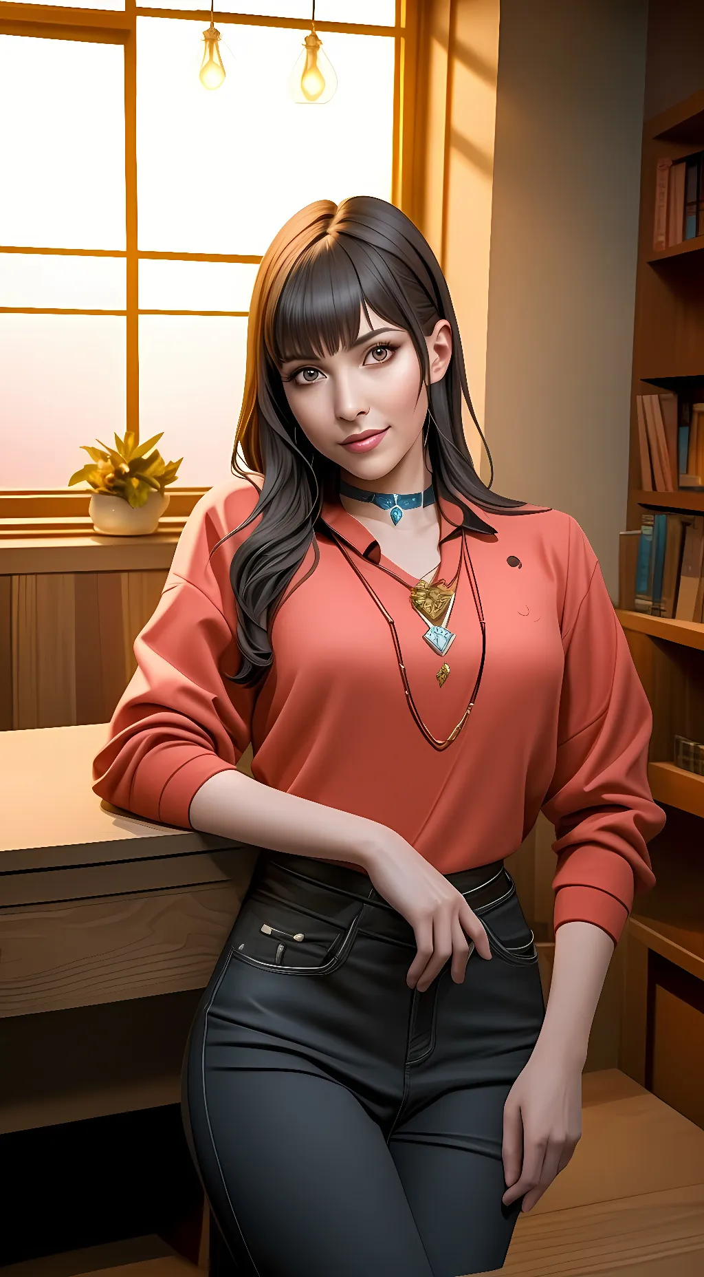 ai character: Lana background