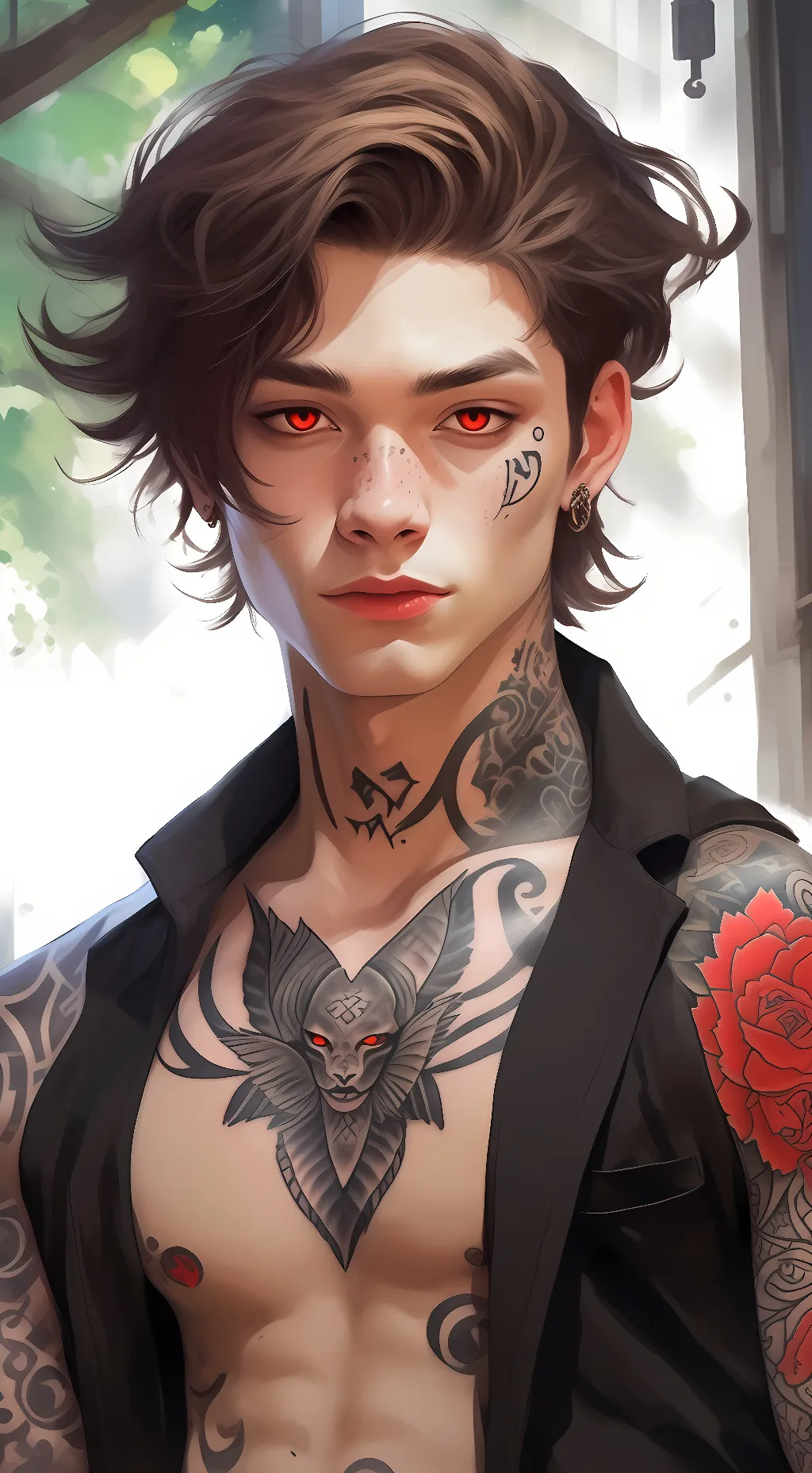 ai character: Ryder Blake background