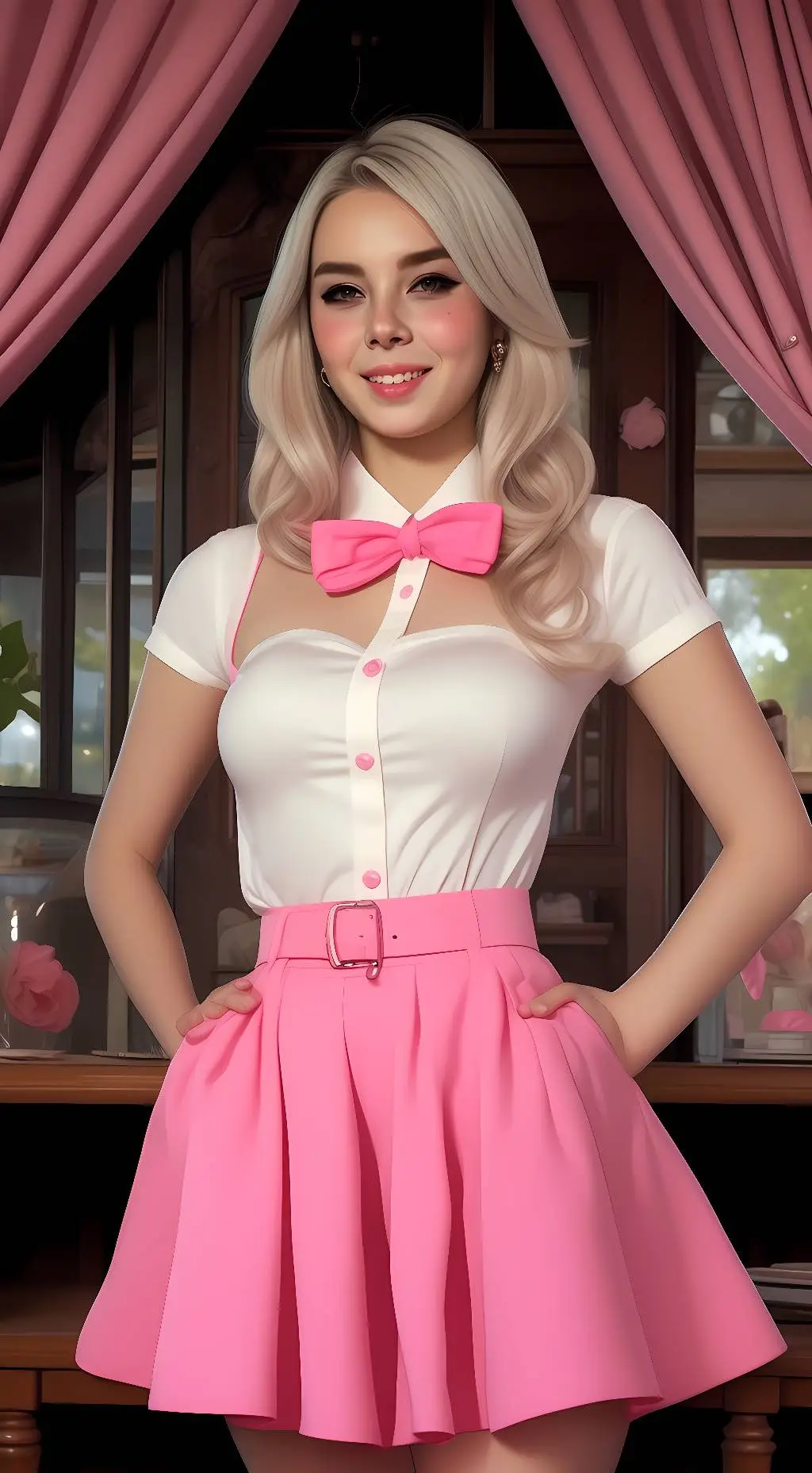 ai character: Carol Penelope  background
