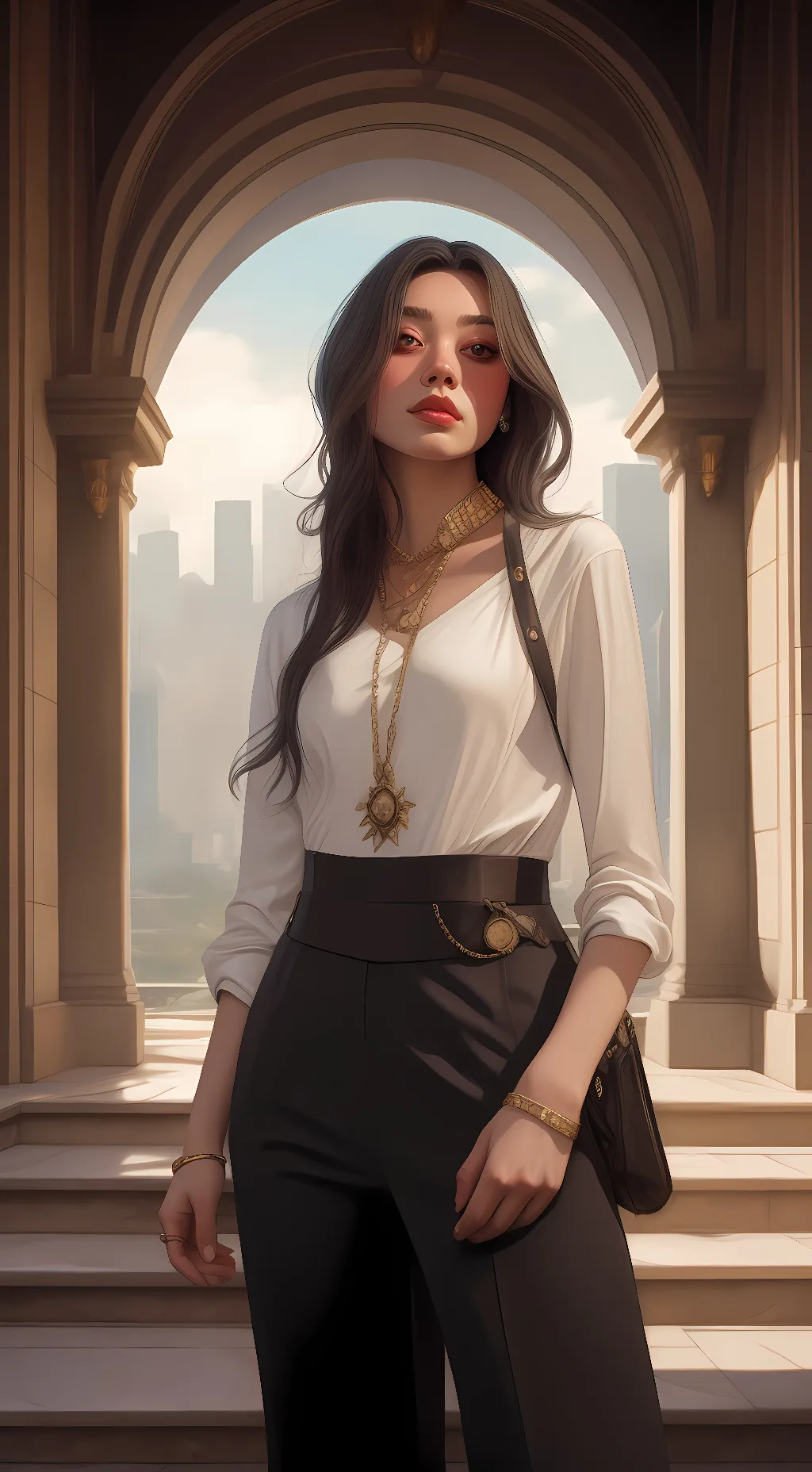 ai character:  Sienna  background