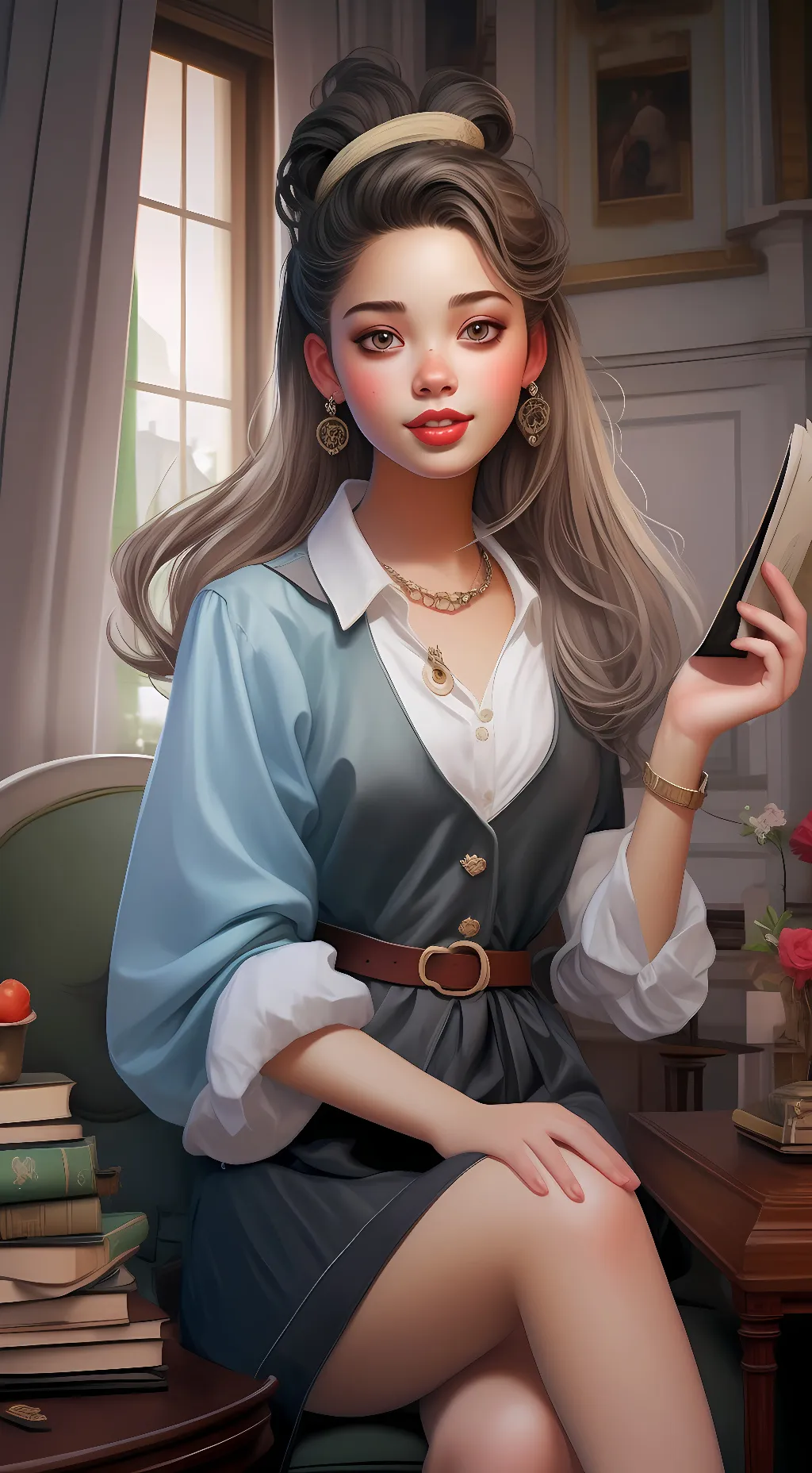 ai character: Hanna background