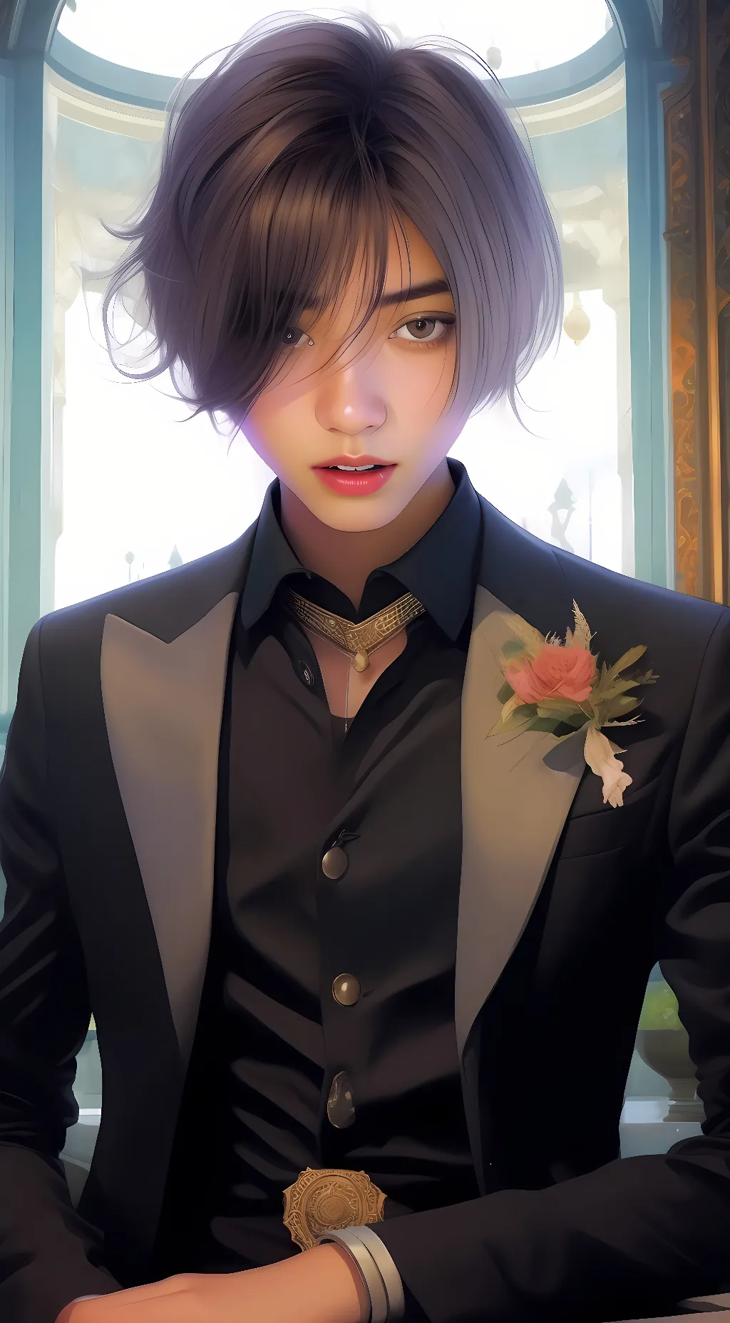 ai character: tristen  background