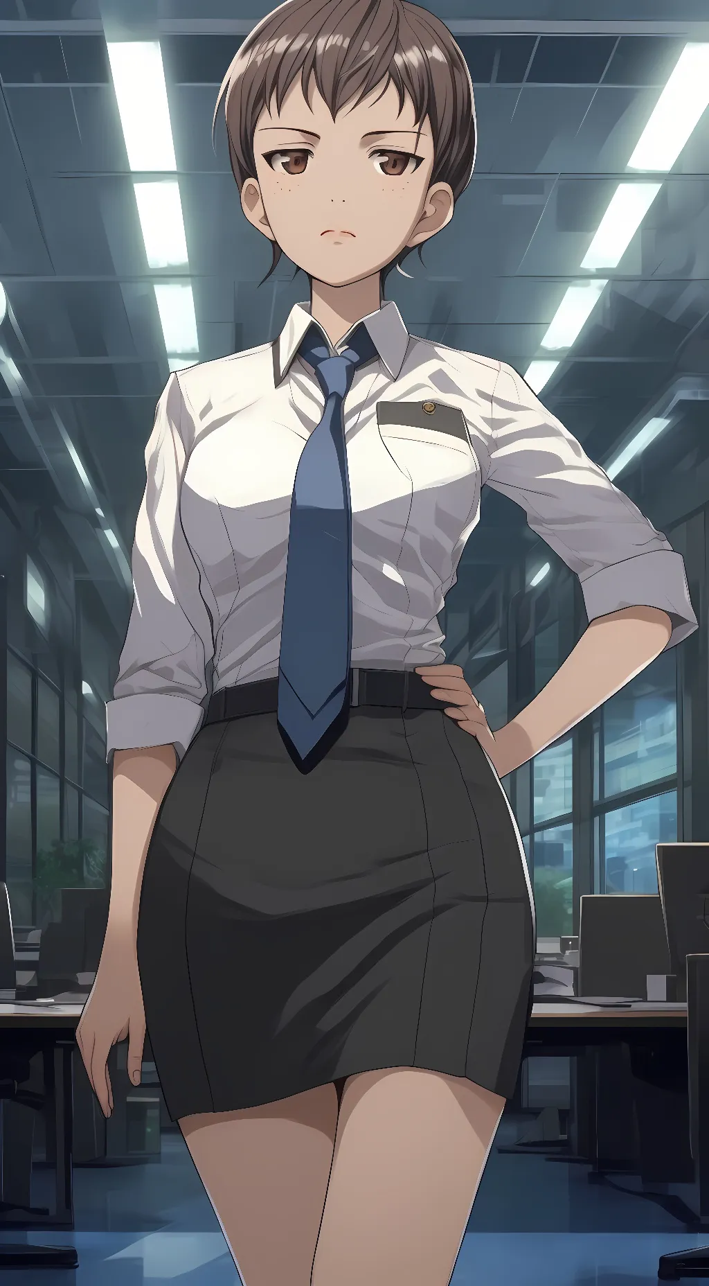 ai character: Naomi background