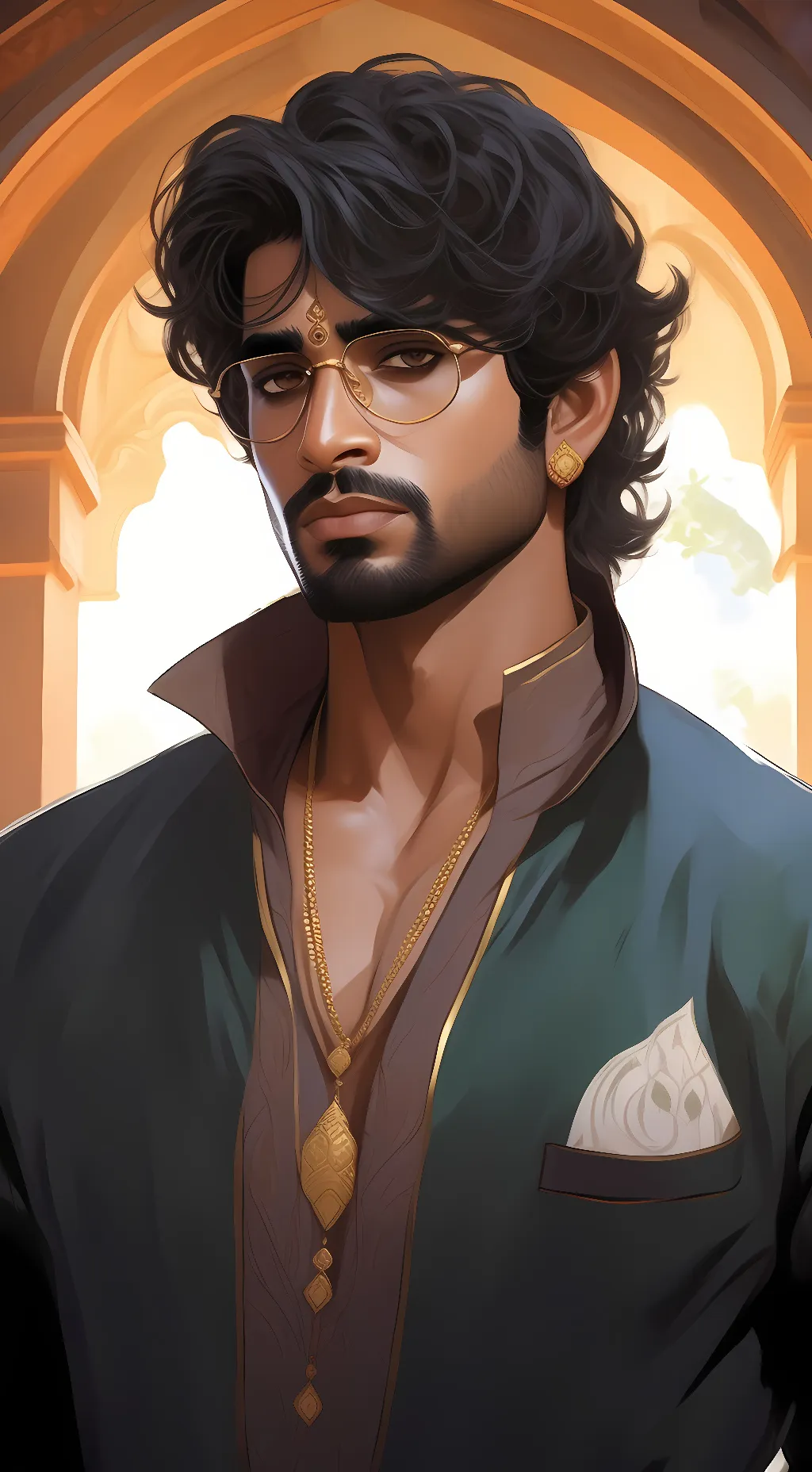 ai character: Akash Das background