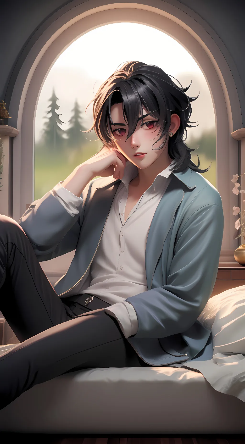 ai character: Liam(boyfriend) background