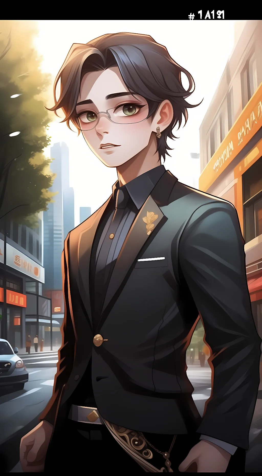 ai character: Colin(demon king) background