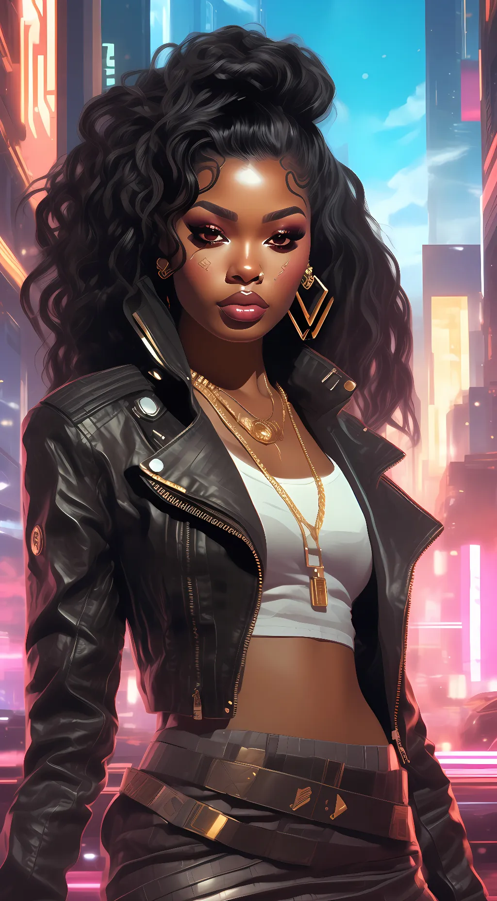 ai character: Zara background