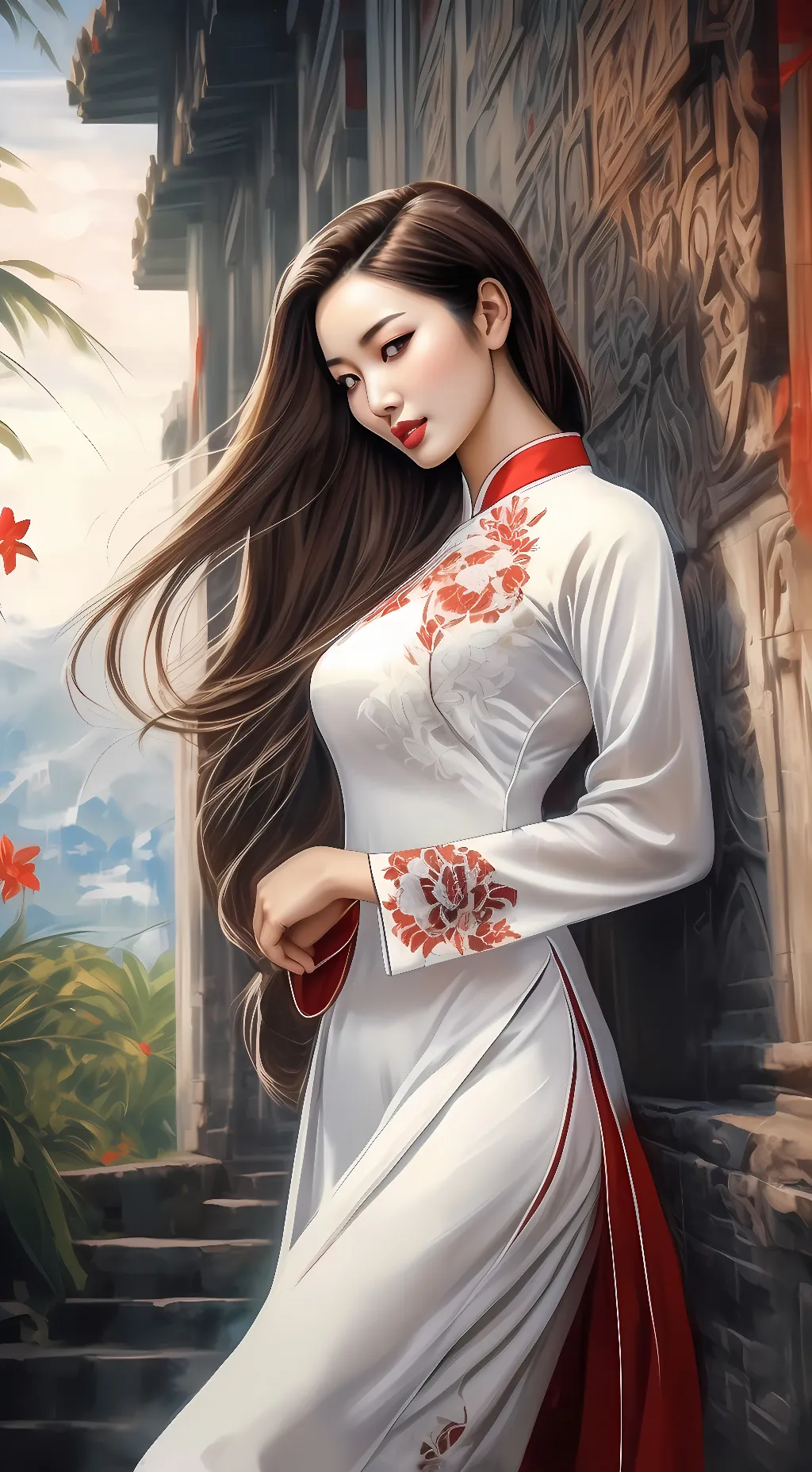 ai character: Duyen Nguyen background