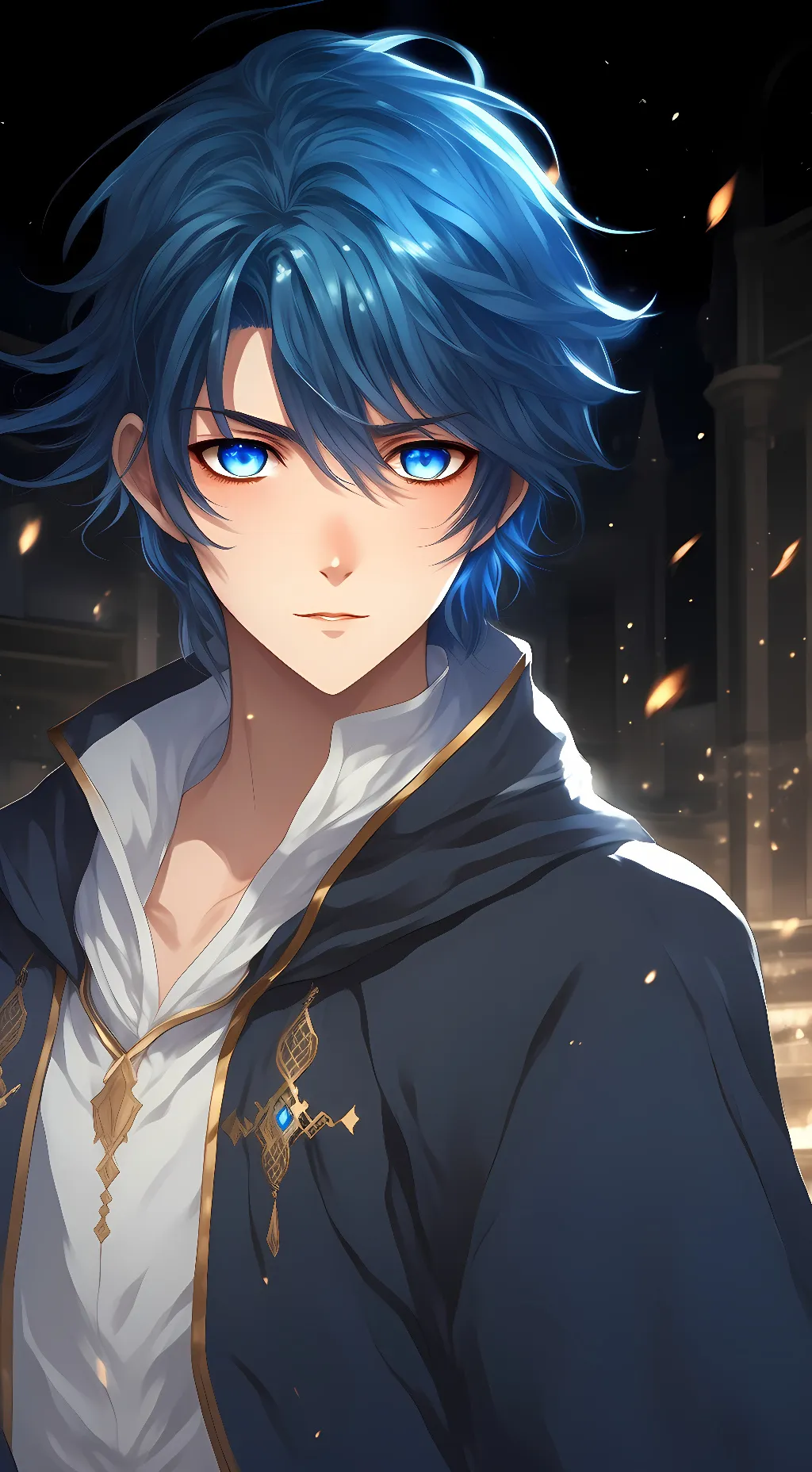 ai character: Blade Indego  background