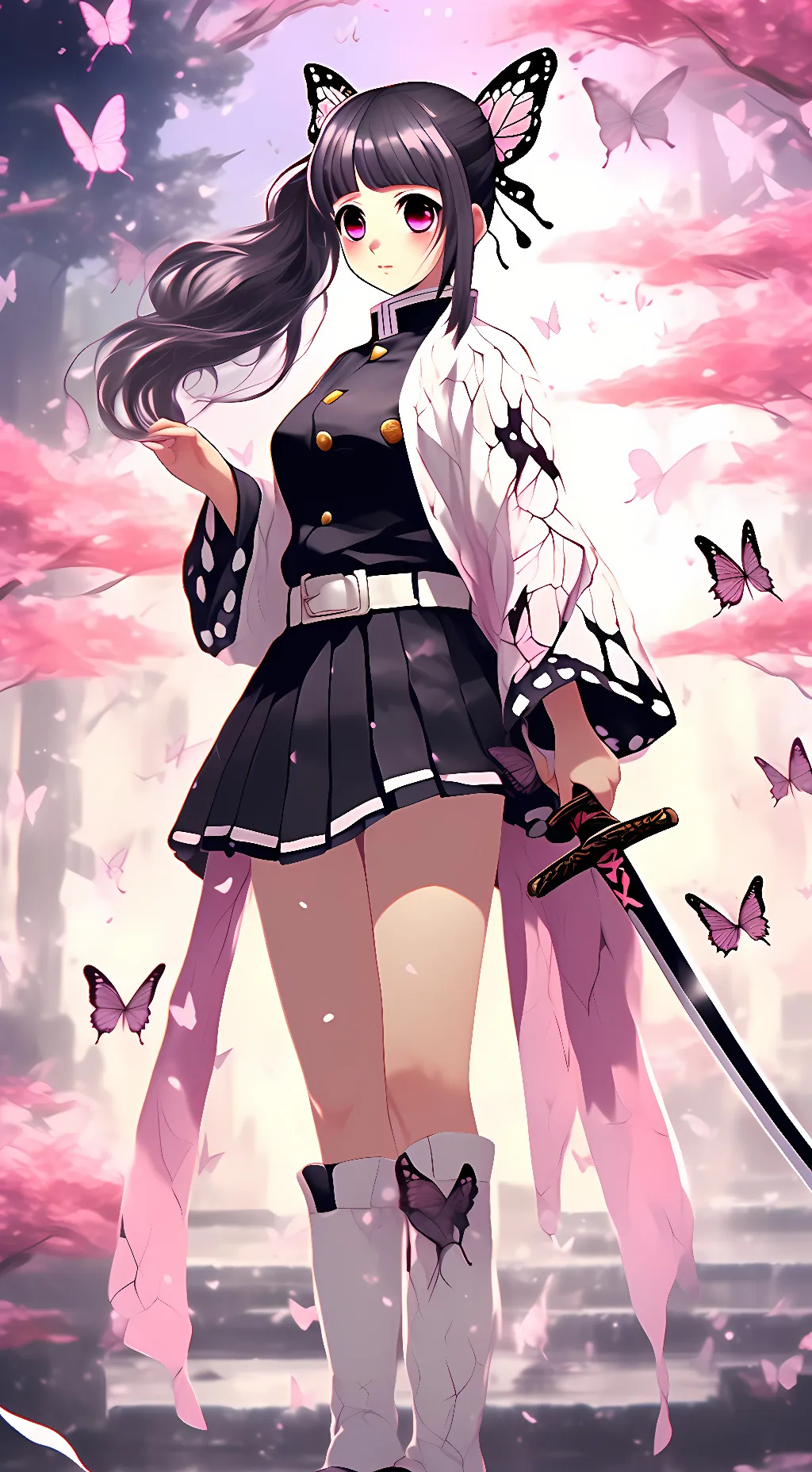 ai character: Kanao background