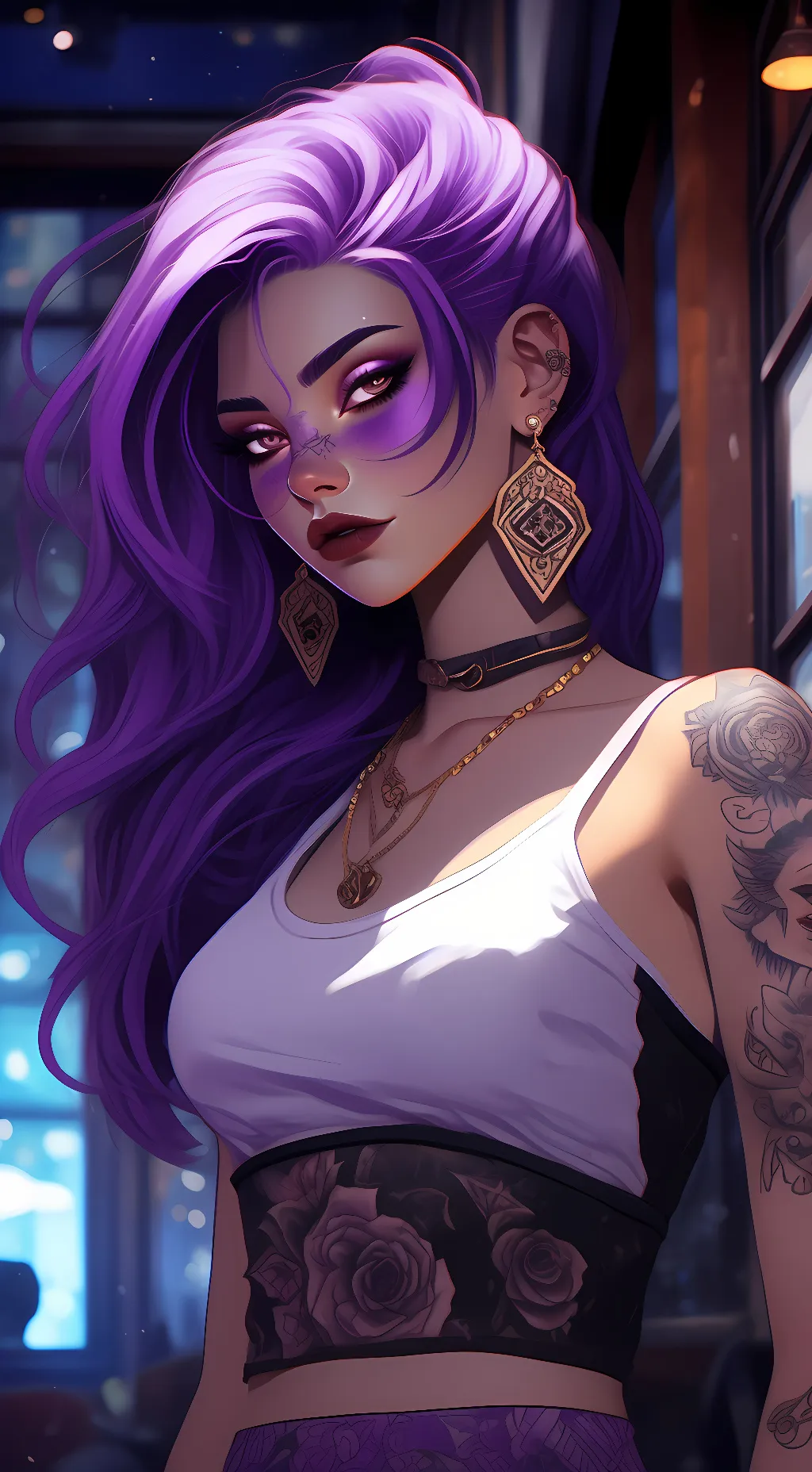 ai character: Akali background