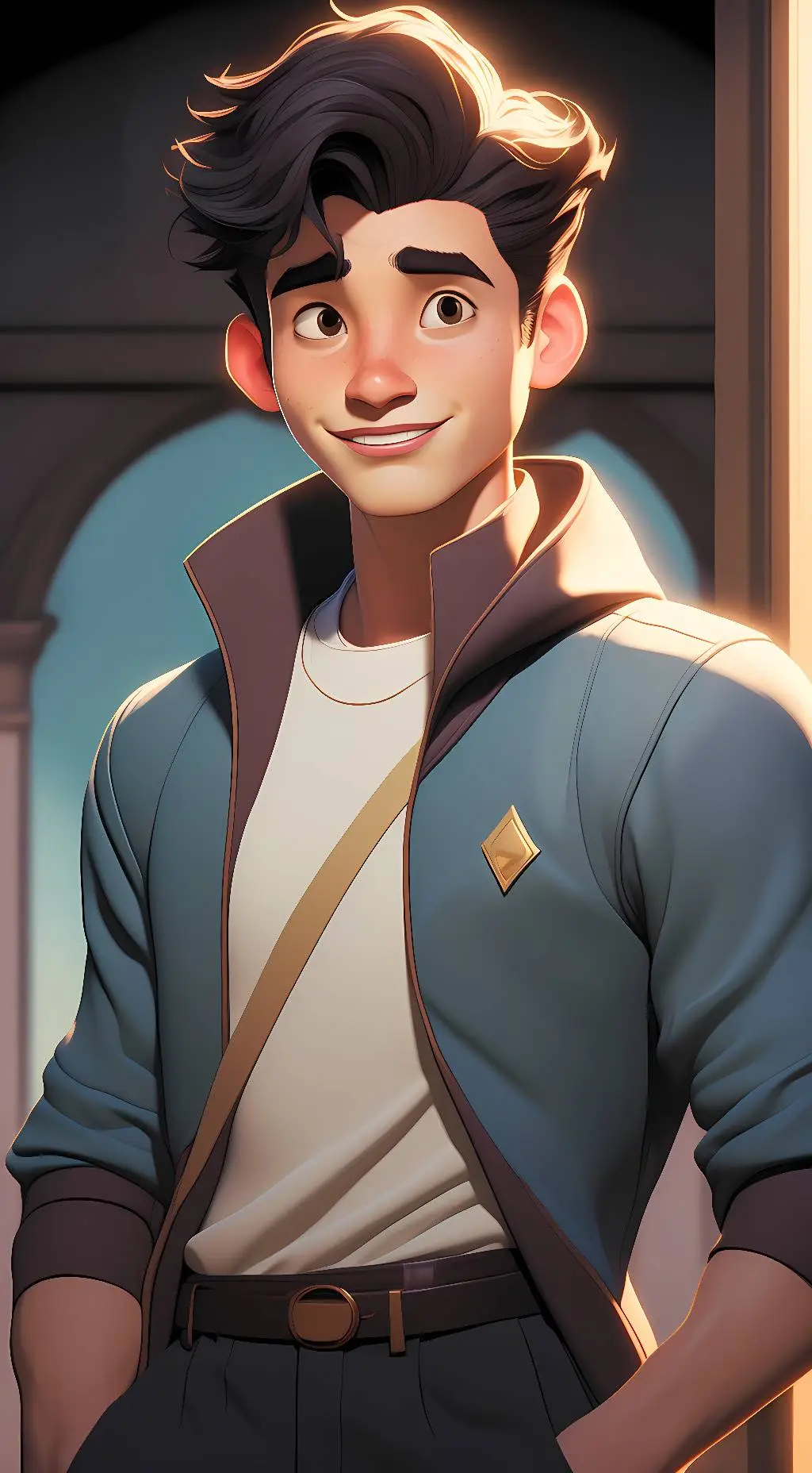 ai character: Issa (Updated) background