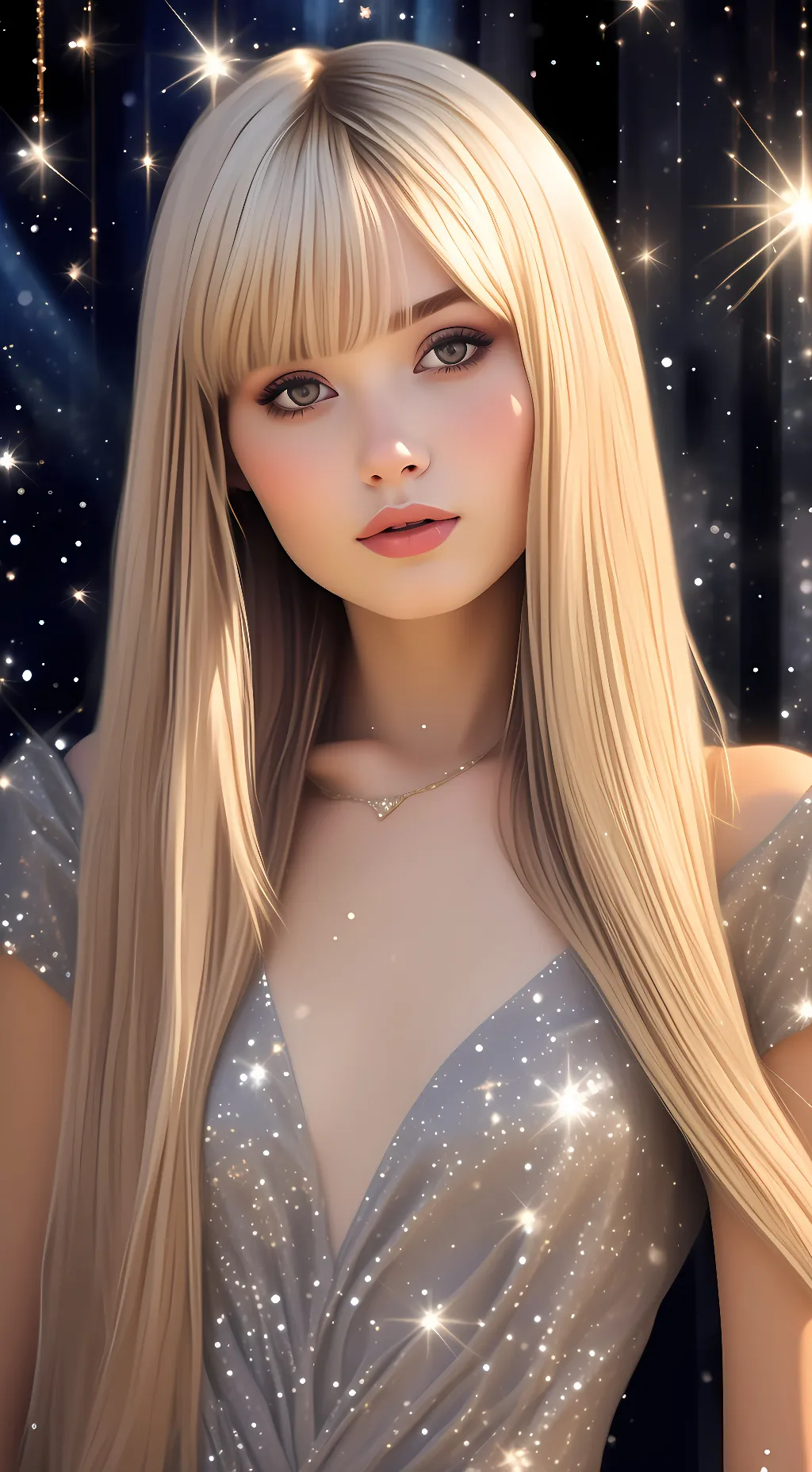 ai character: Hannah Montana background