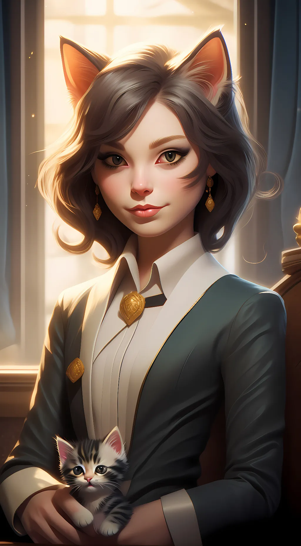 ai character: Catrina background