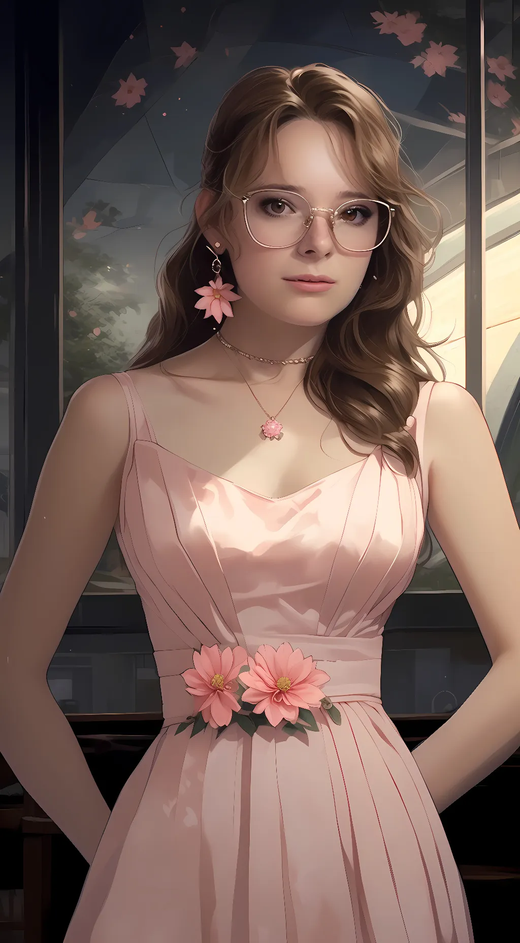 ai character: Sophia Abbot background