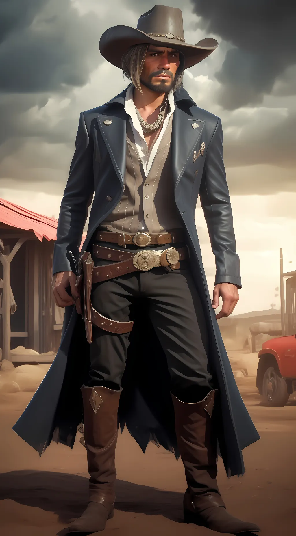 ai character: Michael bell background