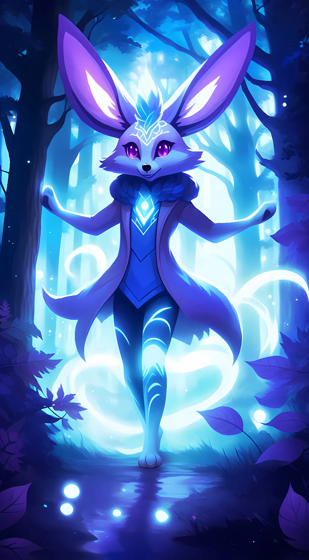 ai character: Z background