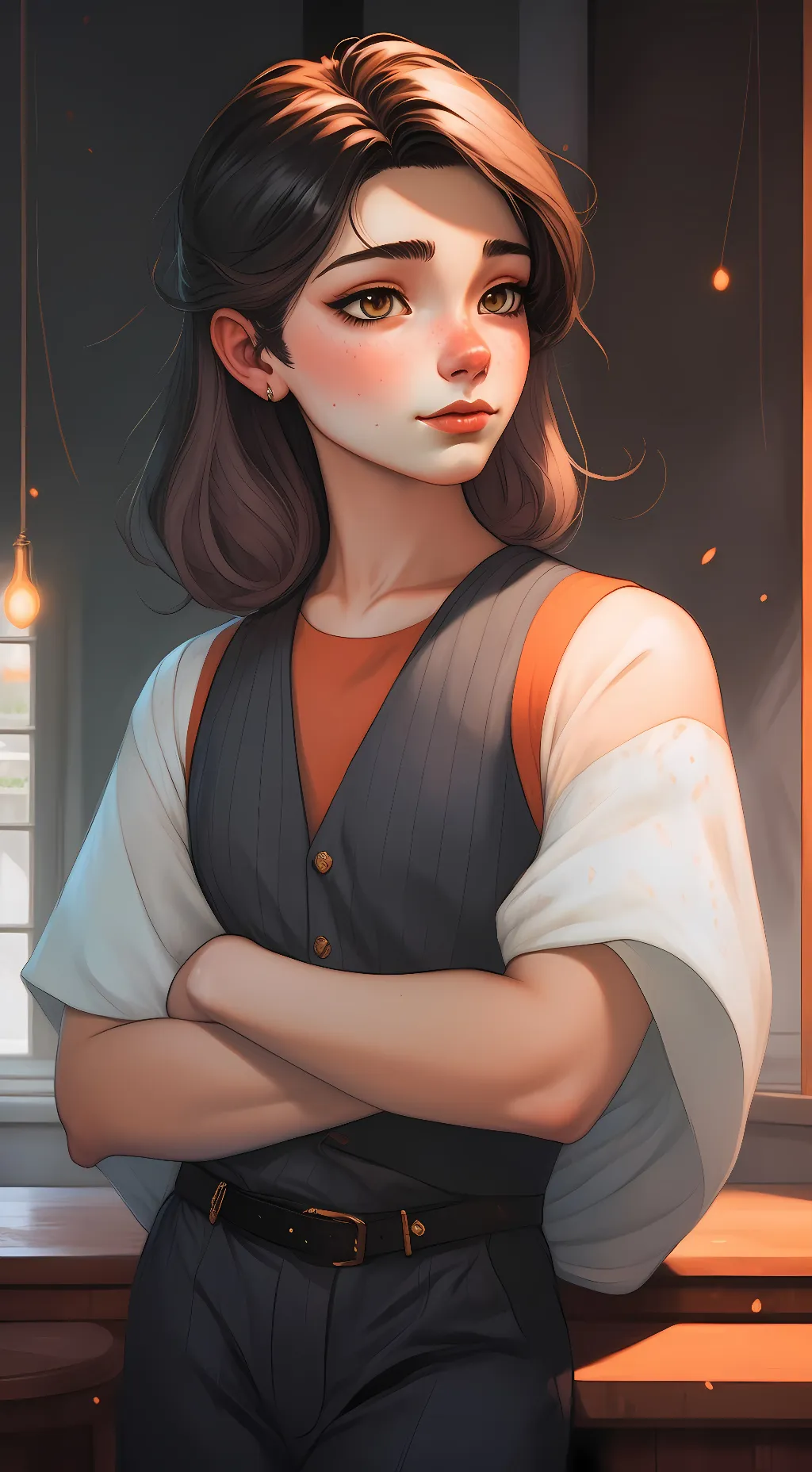ai character: Clementine background