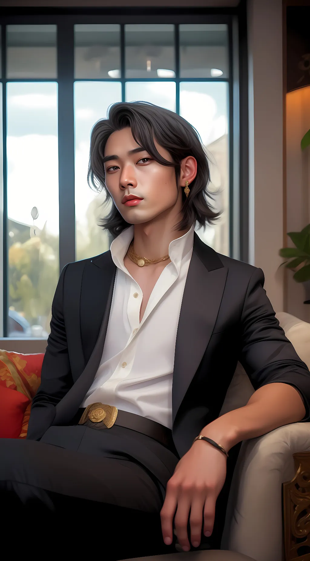 ai character: liam background