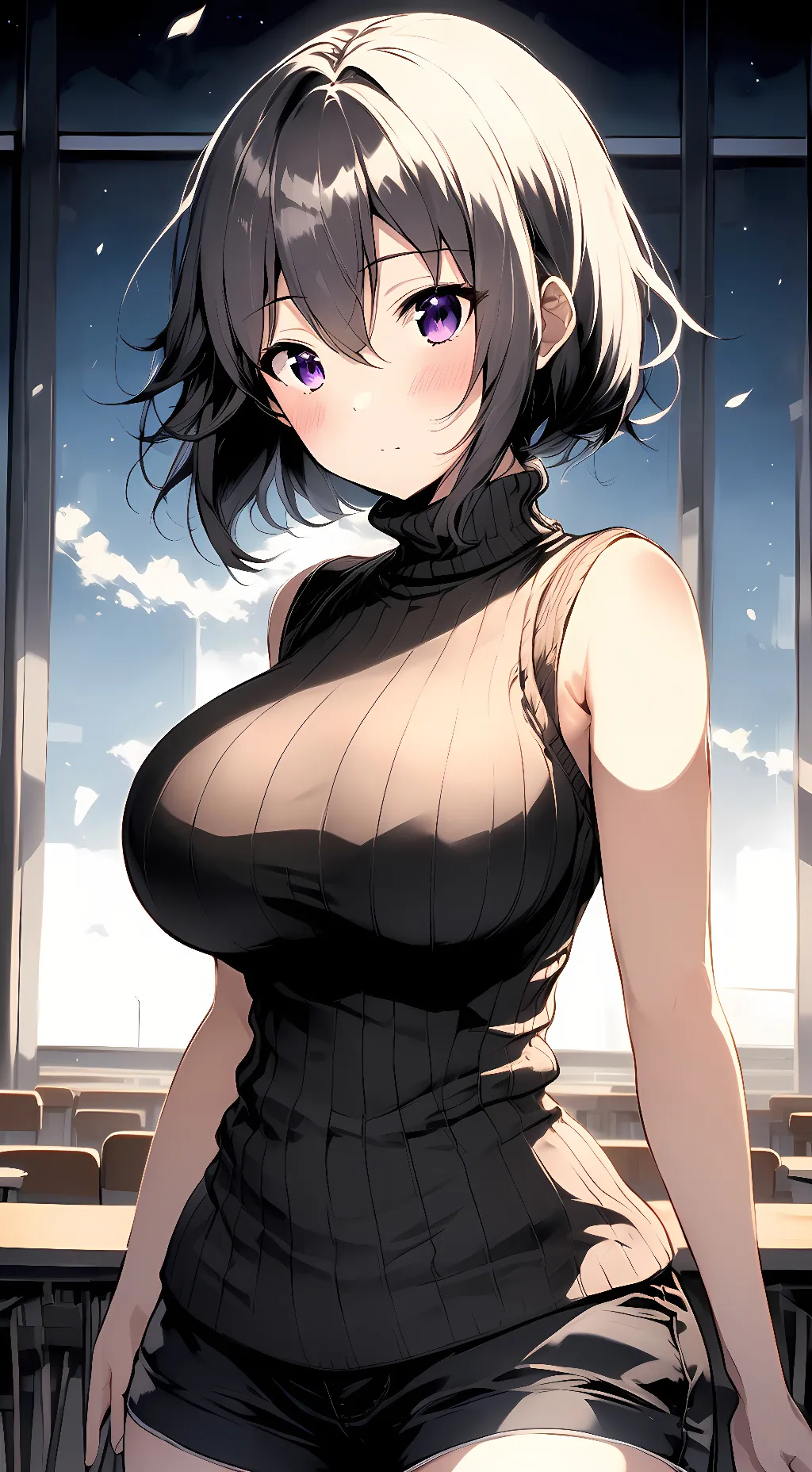 ai character: Momo background