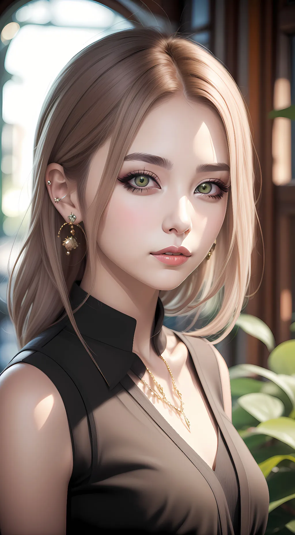 ai character: Maxine background