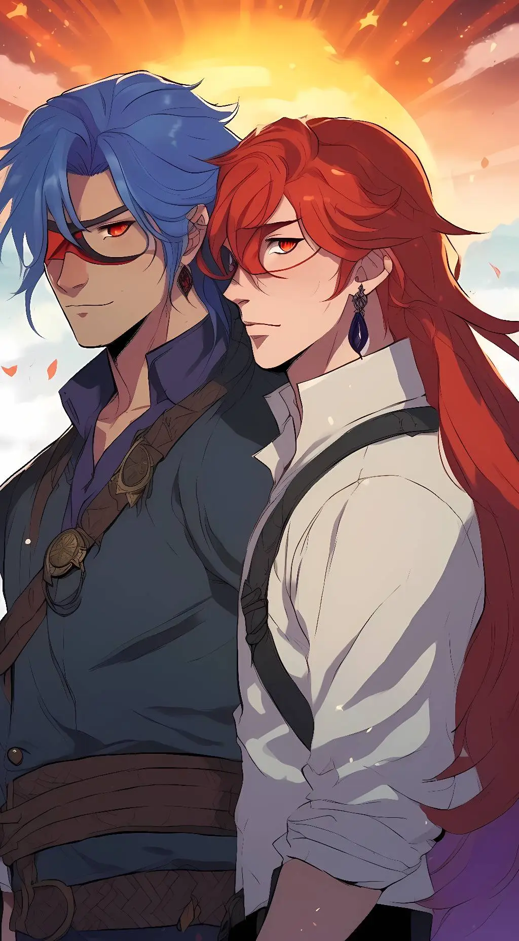 ai character: kaeya and diluc background