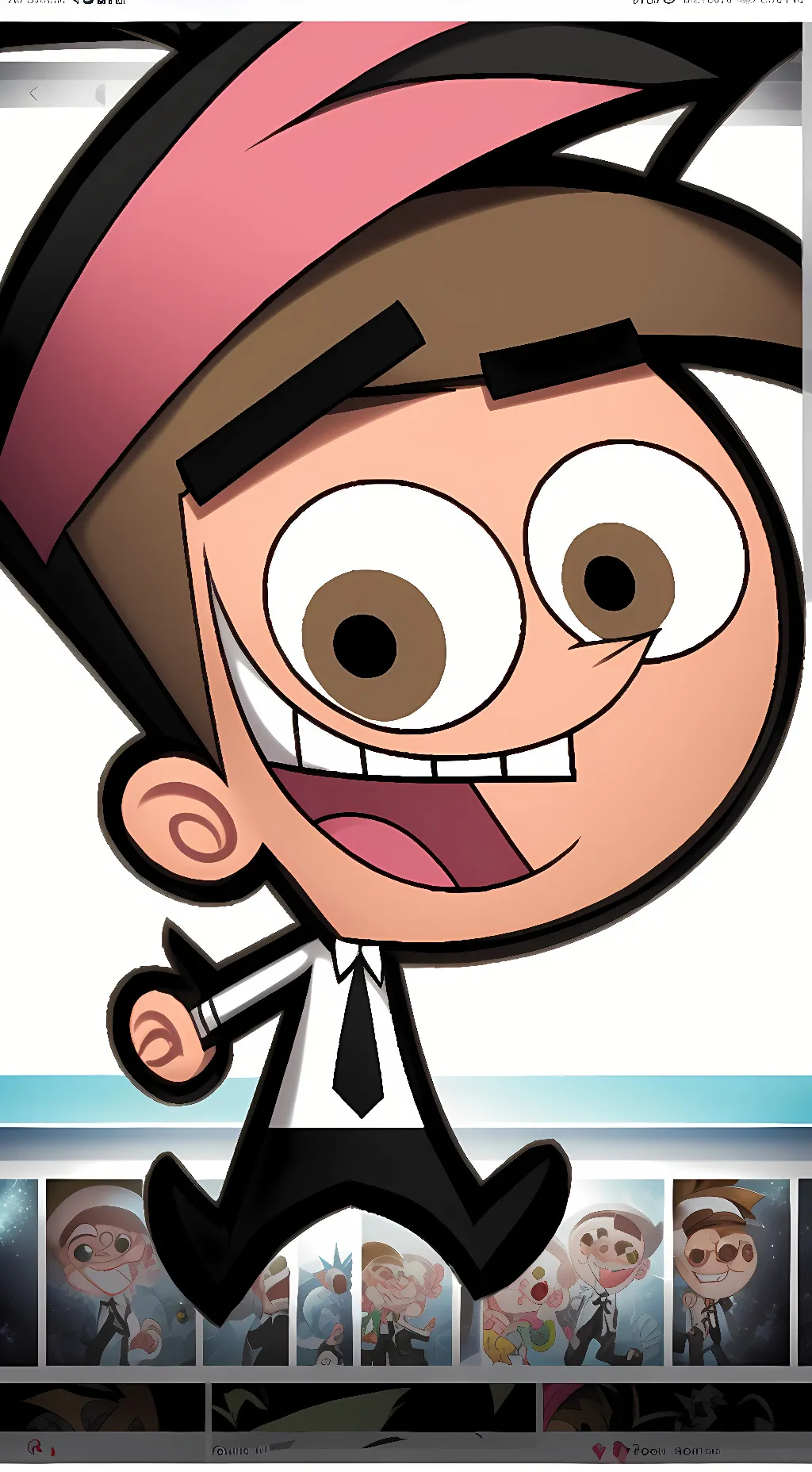 ai character: Timmy turner background