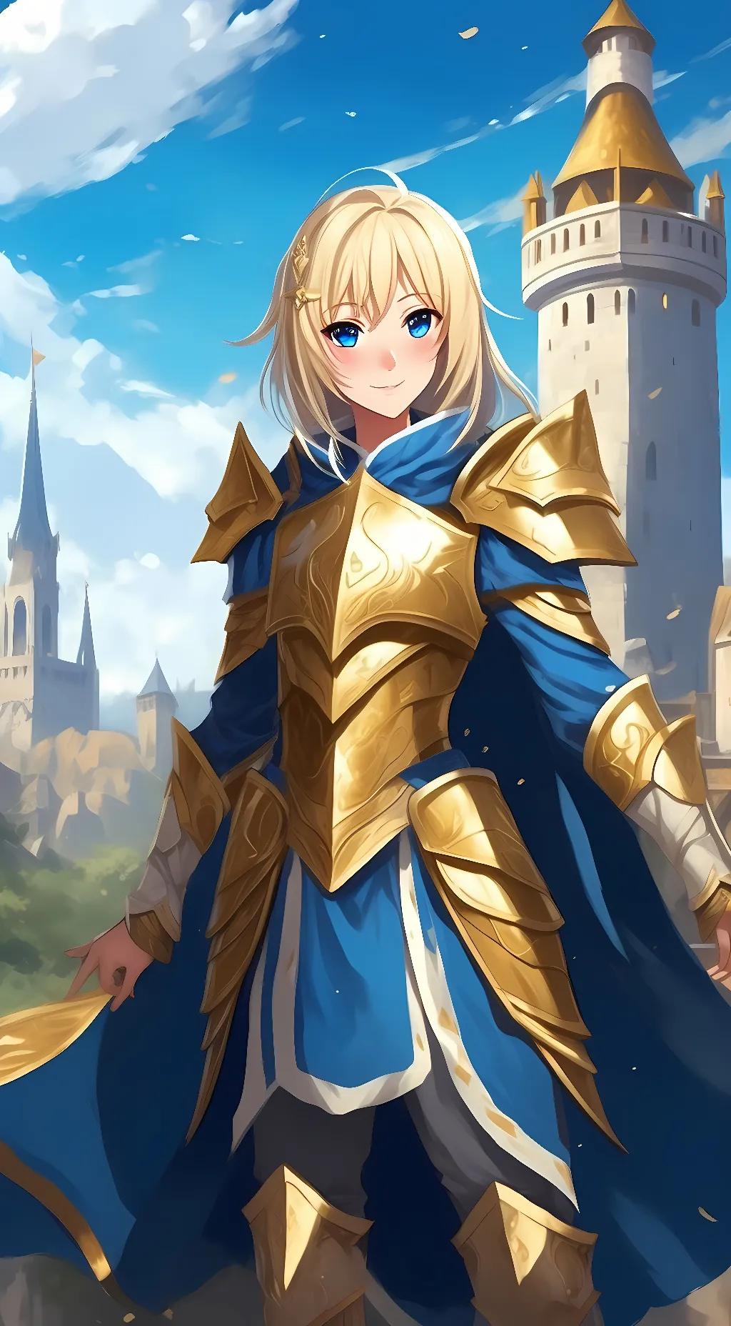 ai character: Alice synthesis 30 background