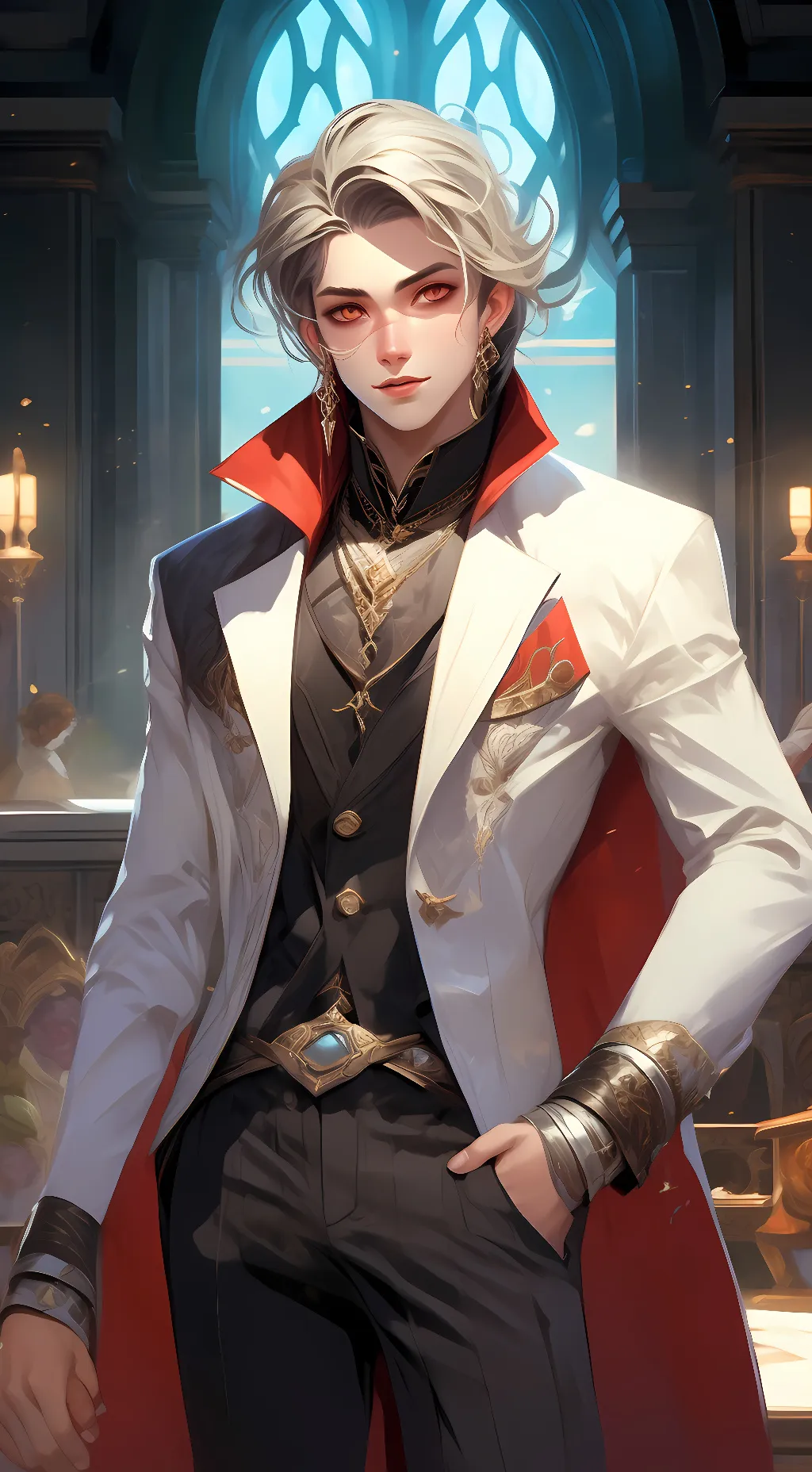 ai character: Oliver Wick background