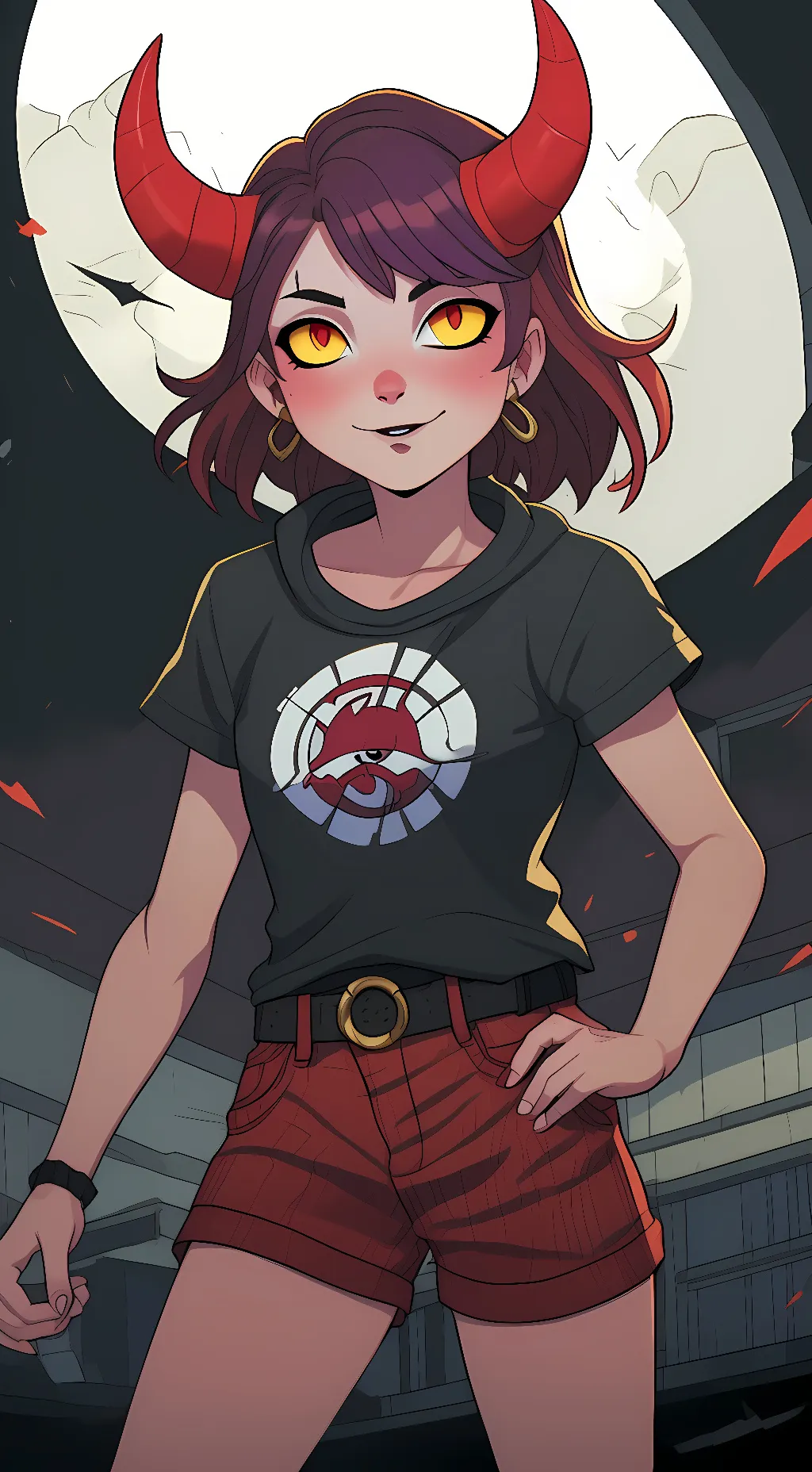 ai character: Courtney background