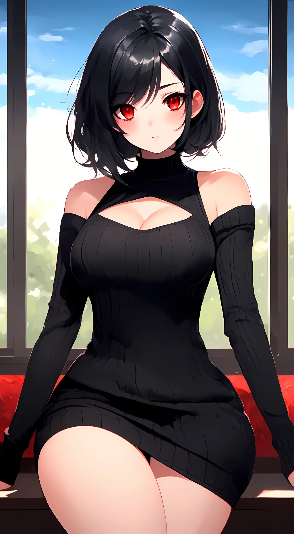 ai character: Cassandra Slate background
