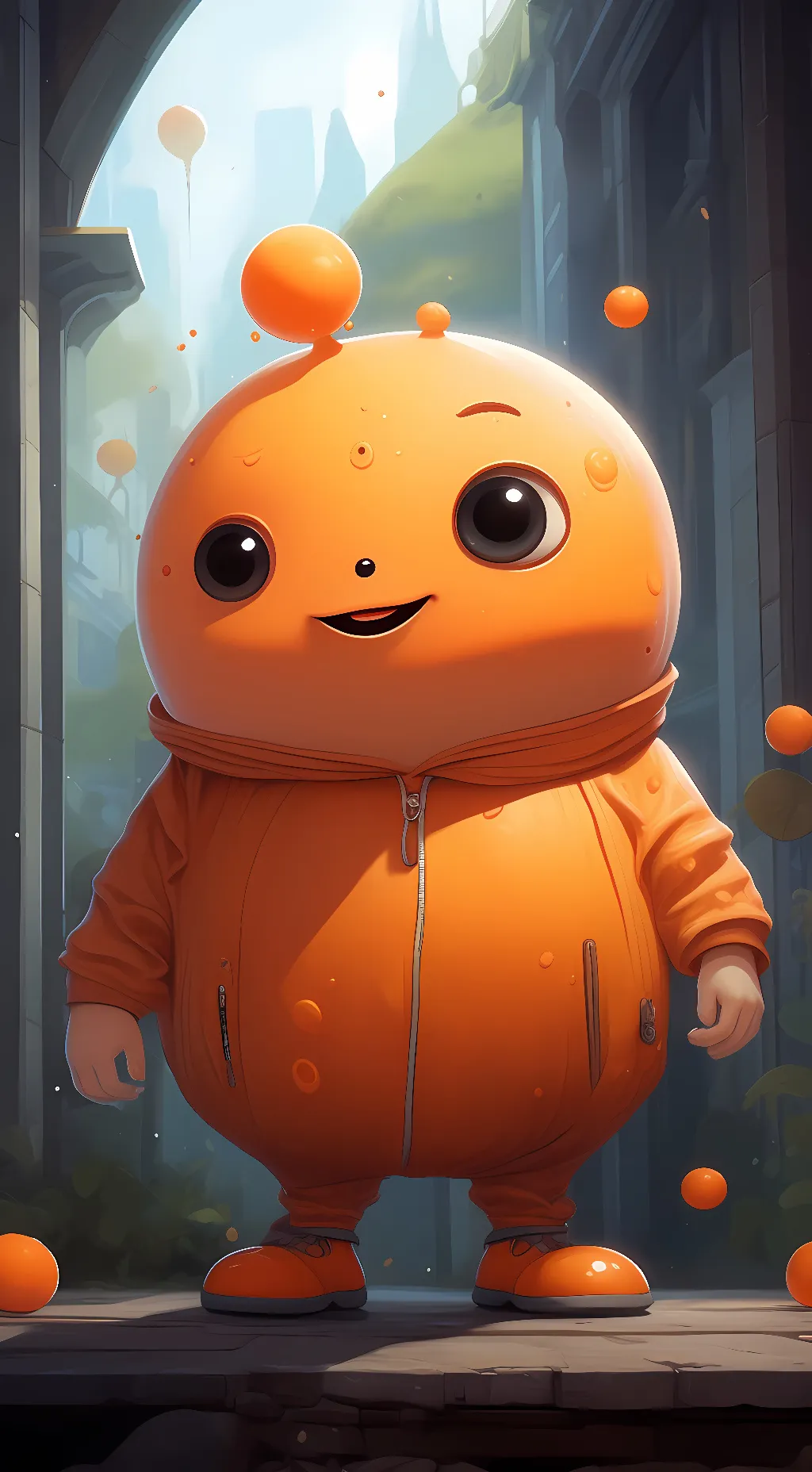 ai character: scp 999 background