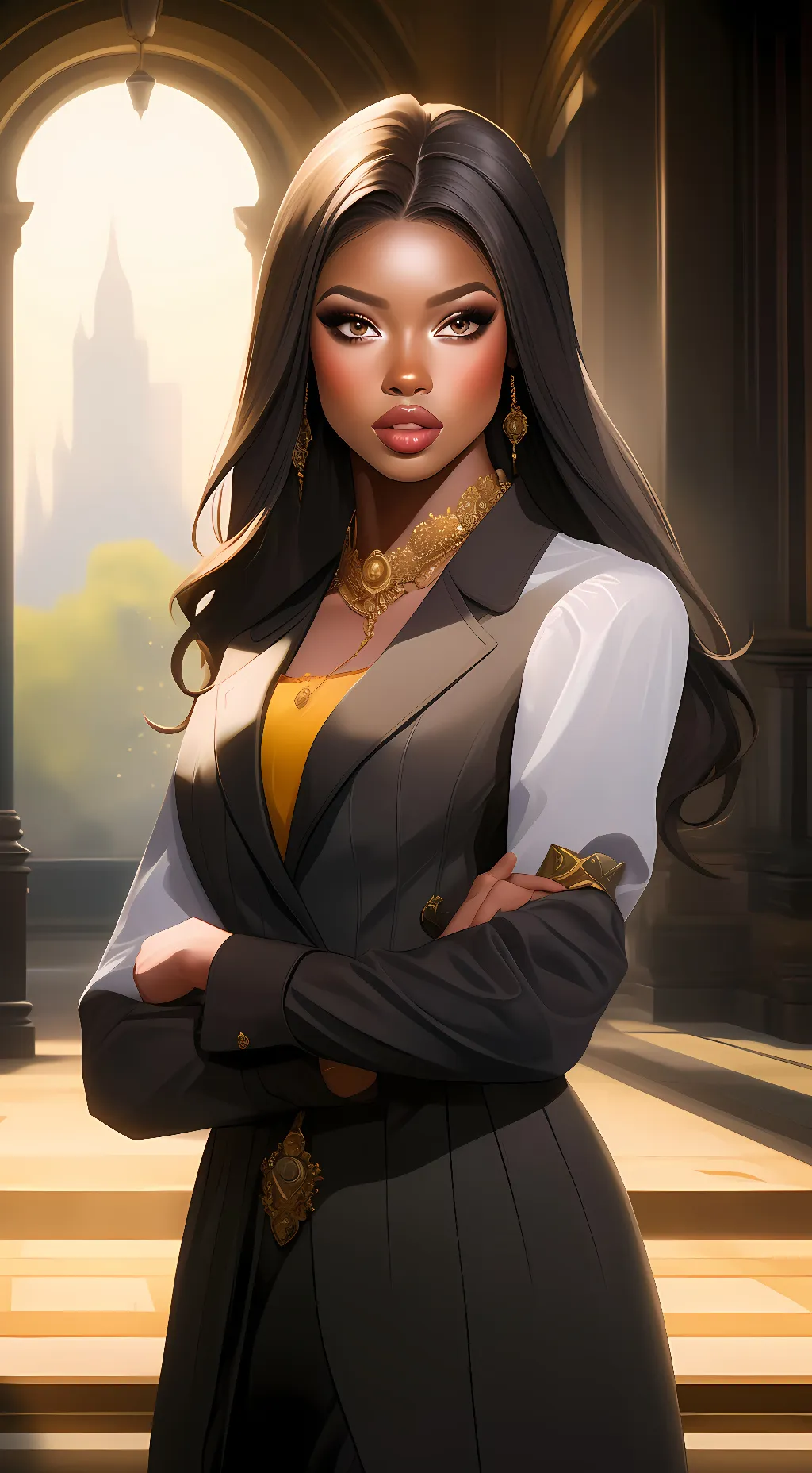 ai character: ari background