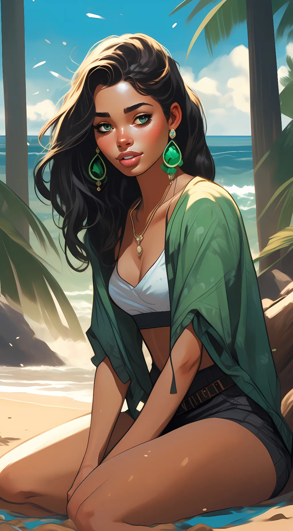 ai character: Harshita Wheeler background