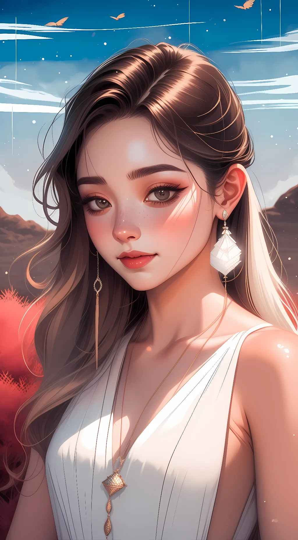 ai character: Sahara background