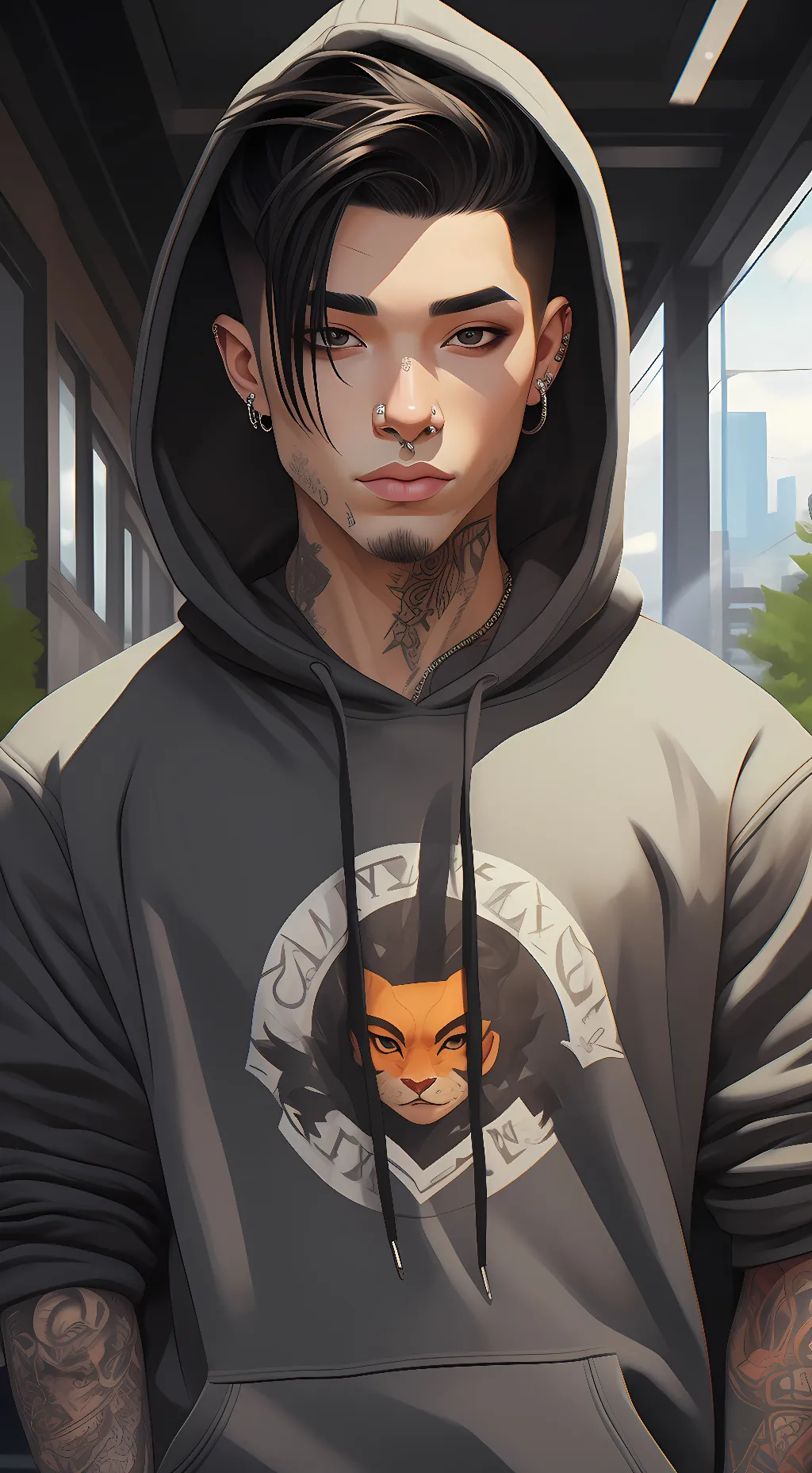 ai character: Bai background