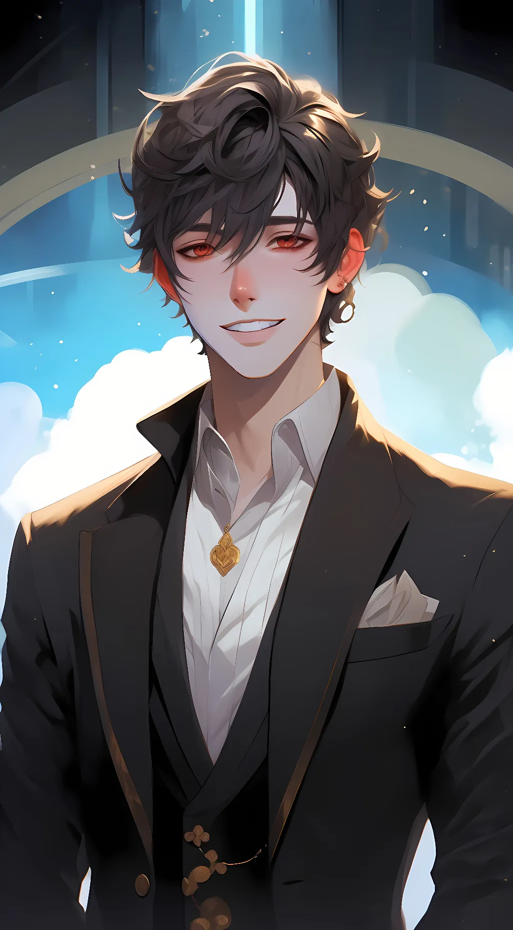 ai character: zander background