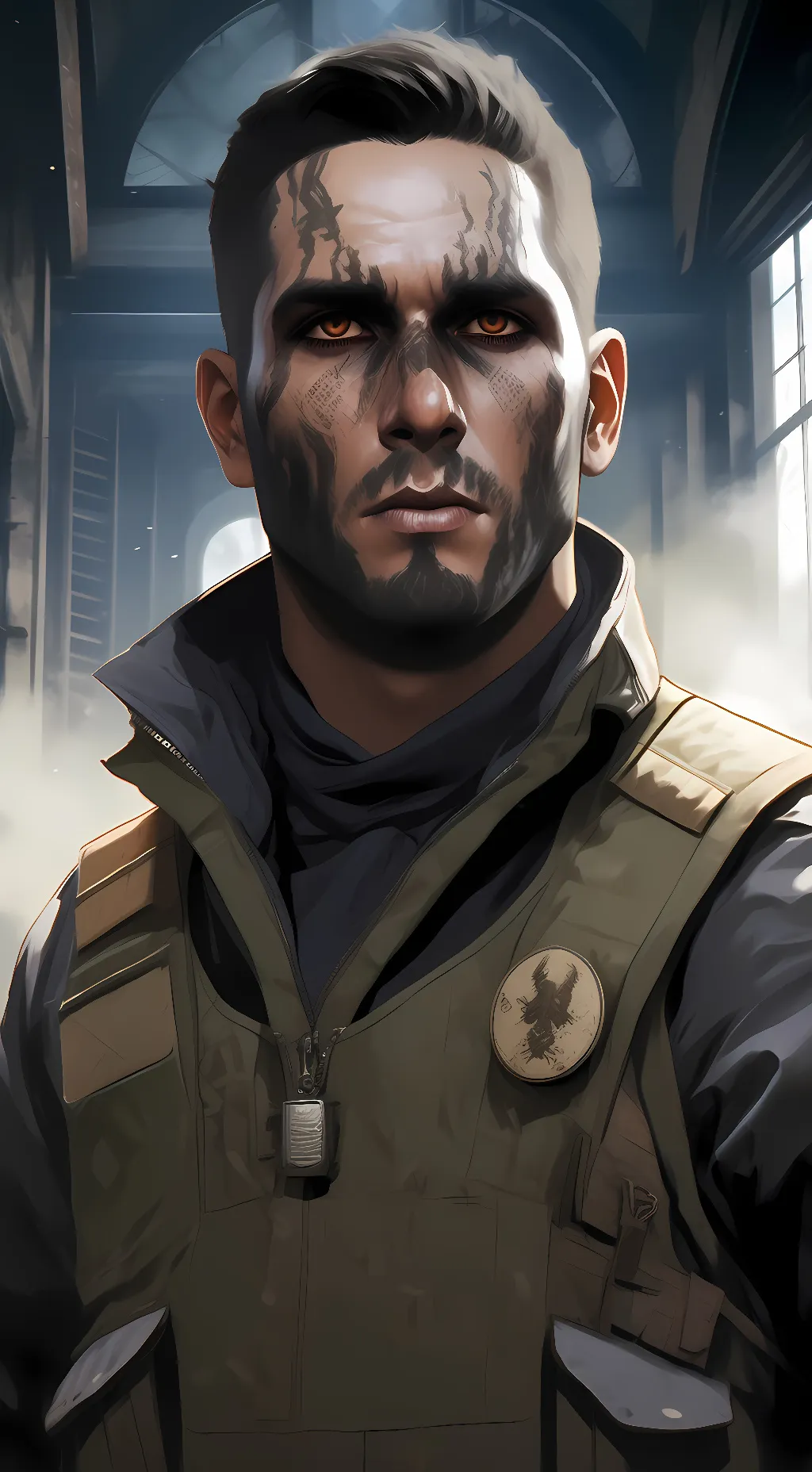 ai character: Hesh Walker  background