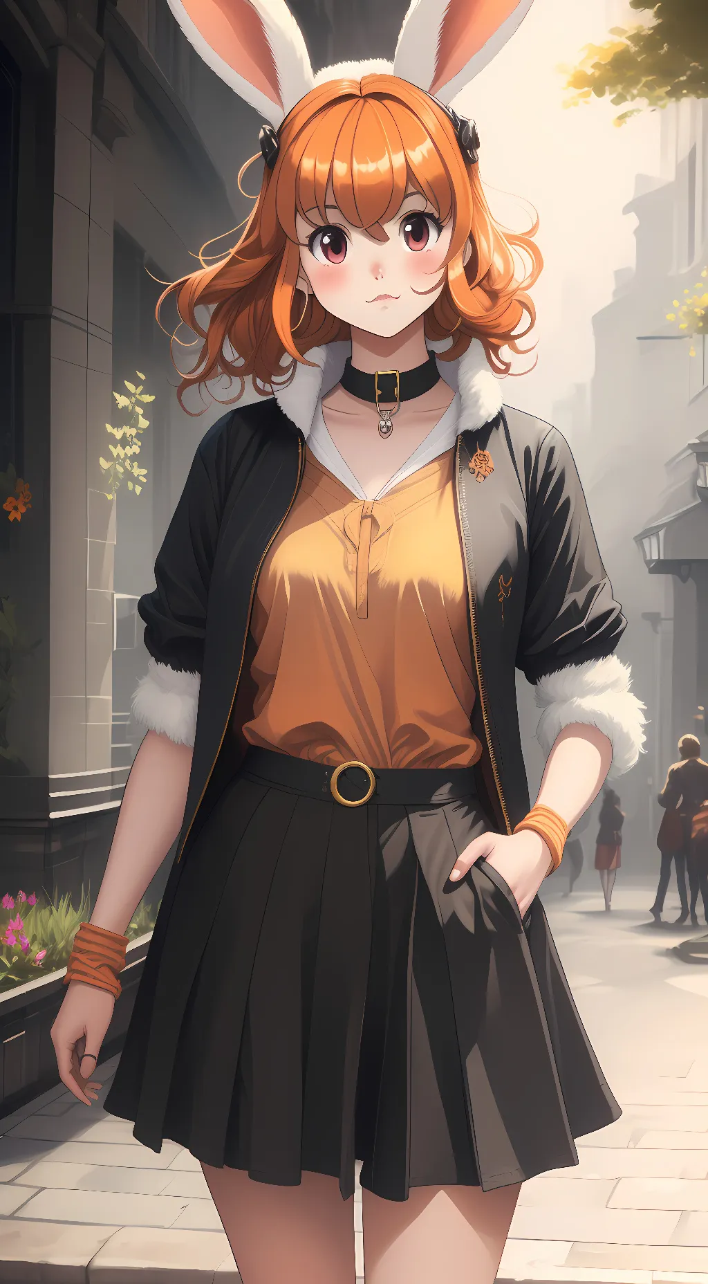ai character: Pyon background