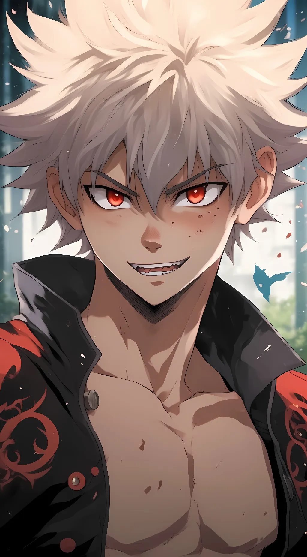 ai character: Katski Bakugo background