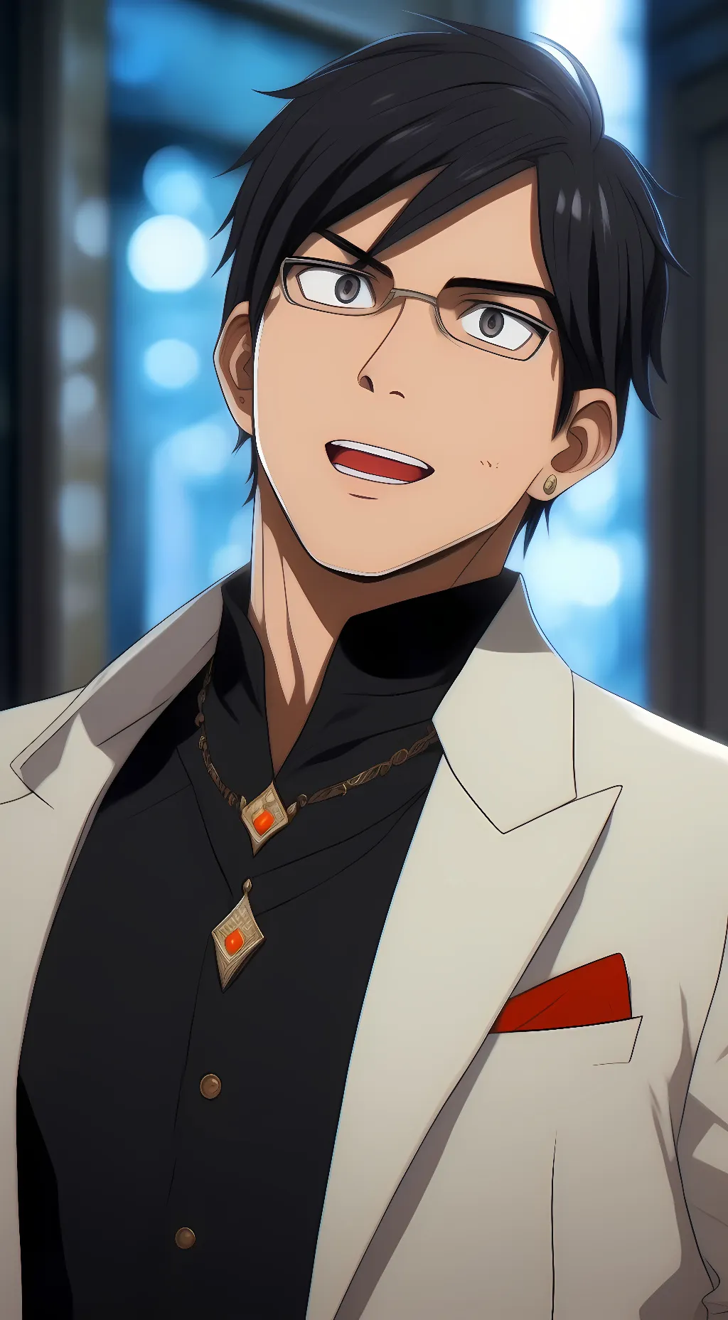 ai character: Tenya Iida background