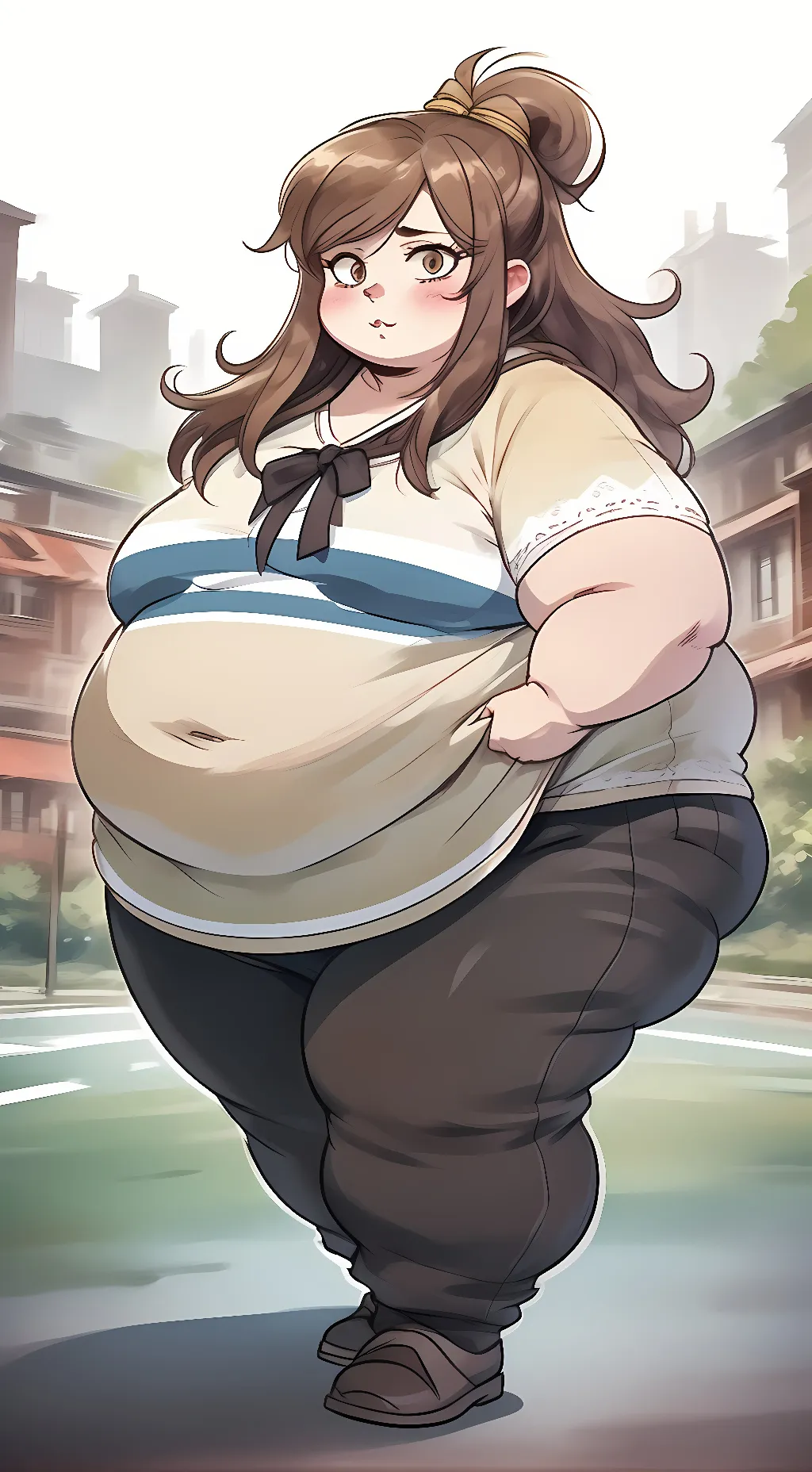 ai character: Audine background