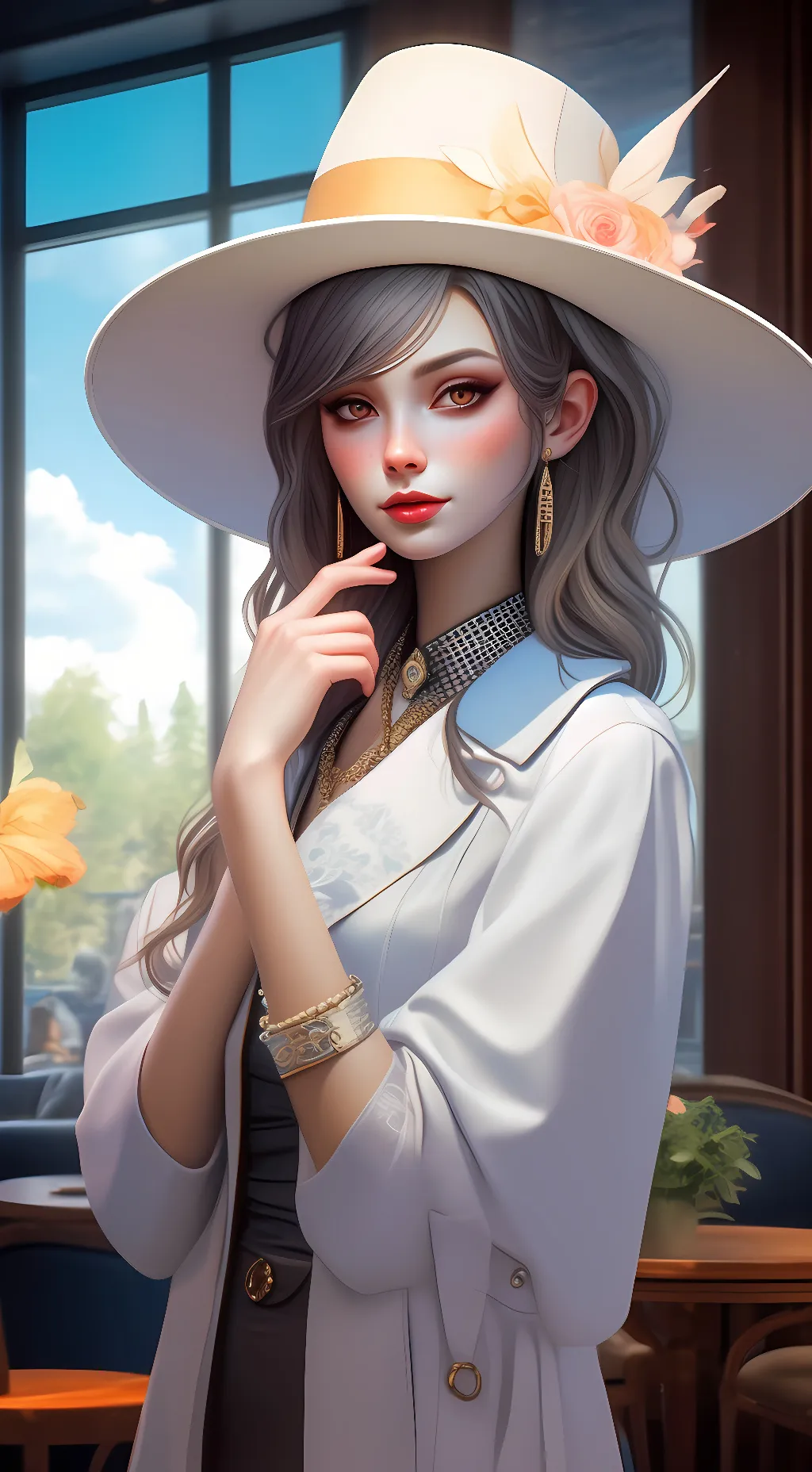 ai character: Aria Devlin background