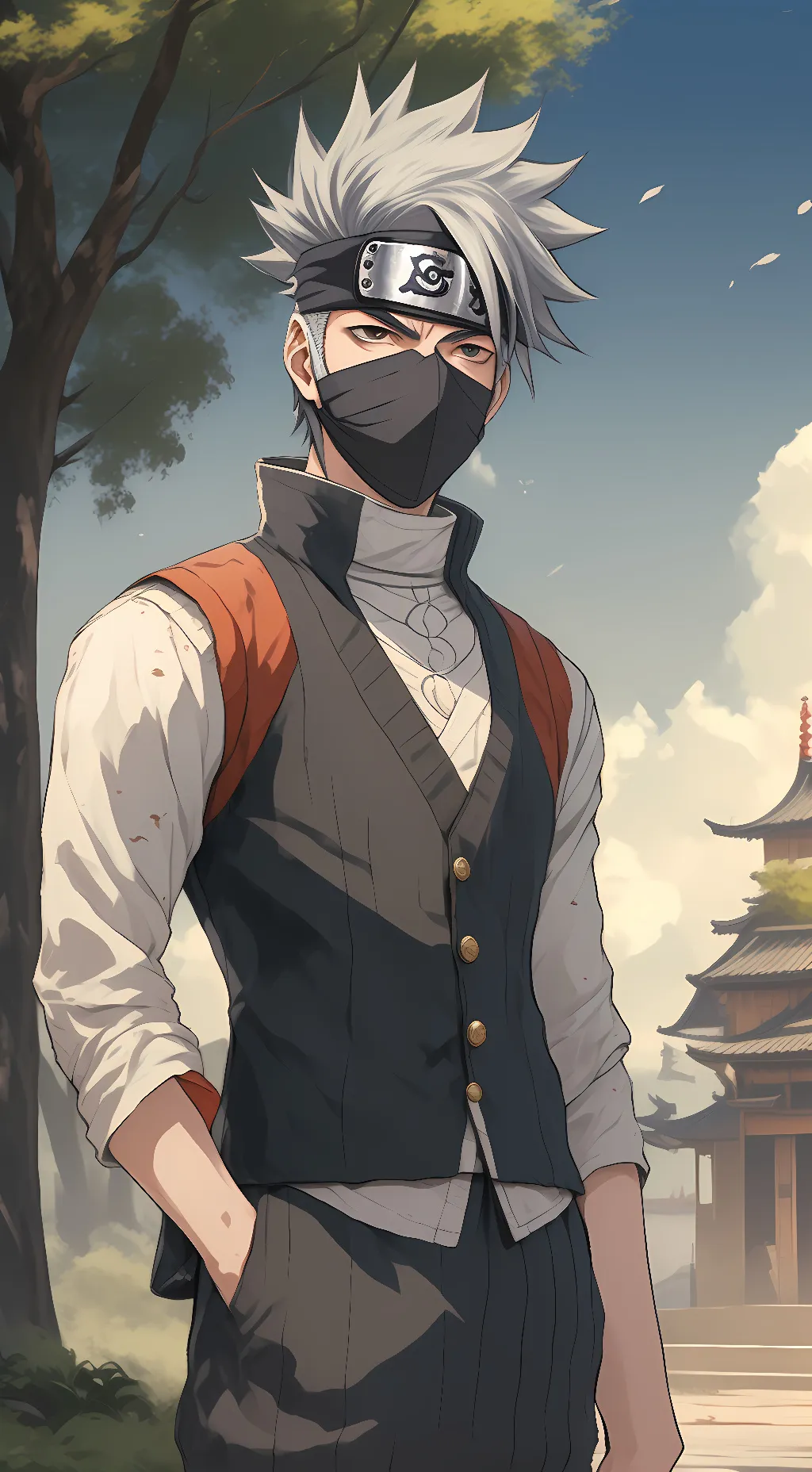 ai character: Kakashi Hatake  background