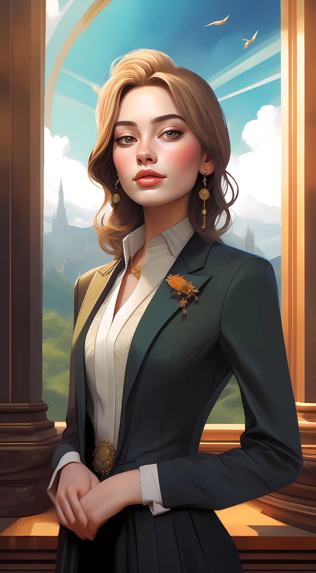 ai character: Lily background