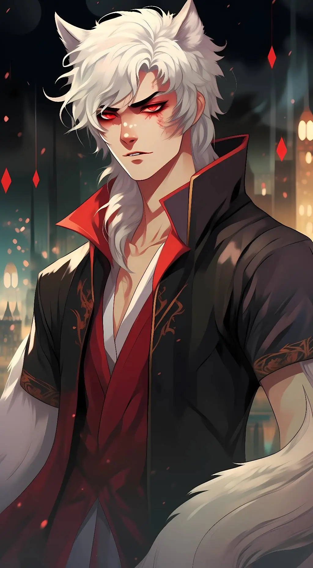 ai character: Kai ez Evercrest  background